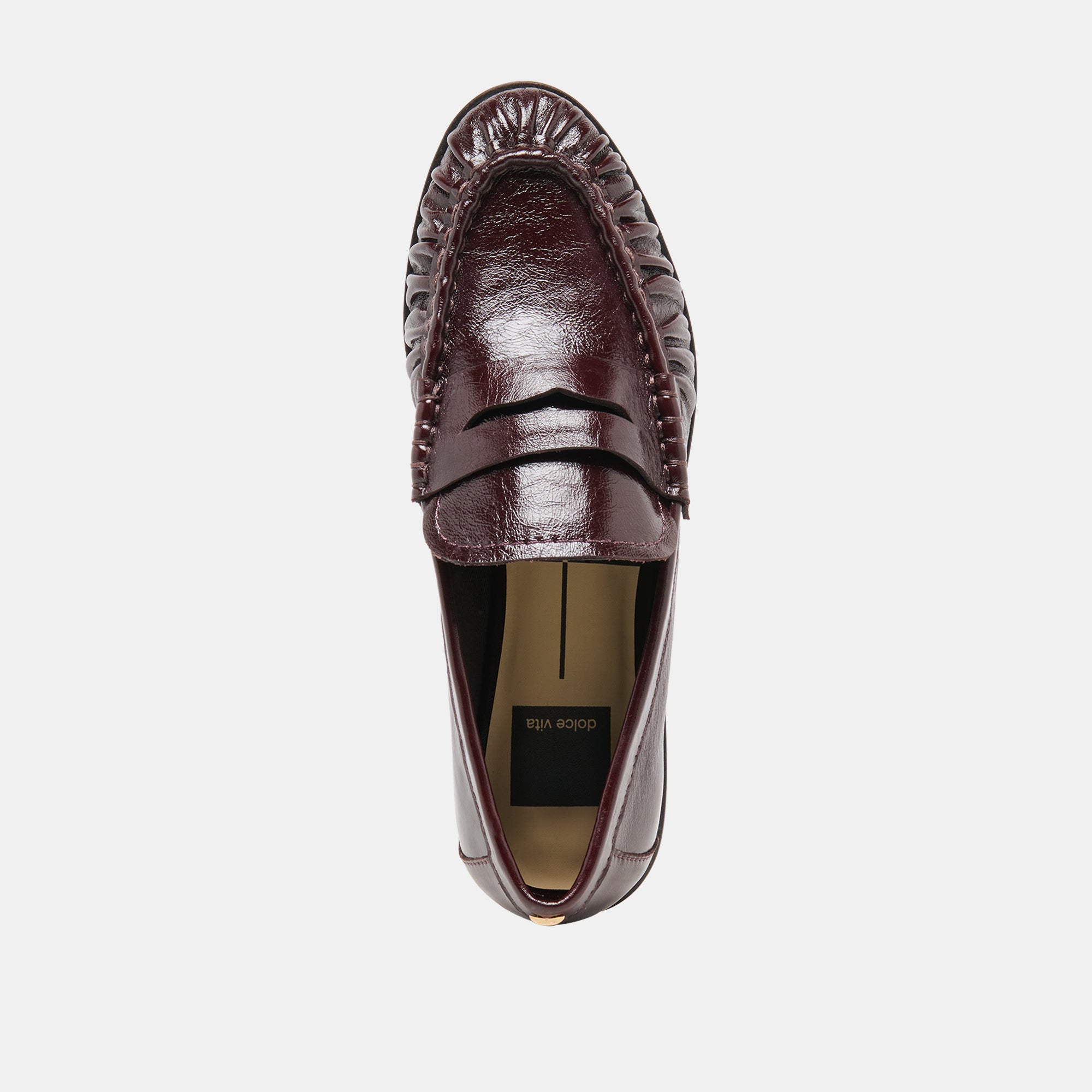 BAXEN LOAFERS OXBLOOD LEATHER - view 8