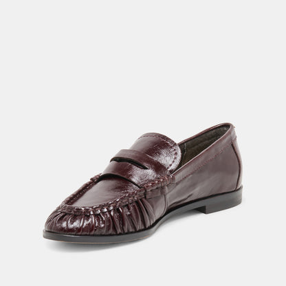 BAXEN LOAFERS OXBLOOD LEATHER