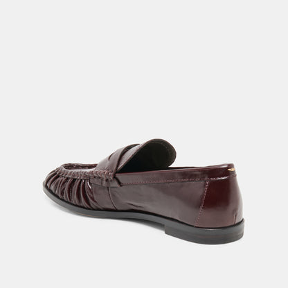 BAXEN LOAFERS OXBLOOD LEATHER