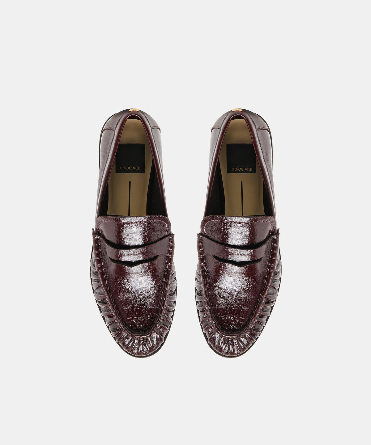 BAXEN LOAFERS OXBLOOD LEATHER - view 3