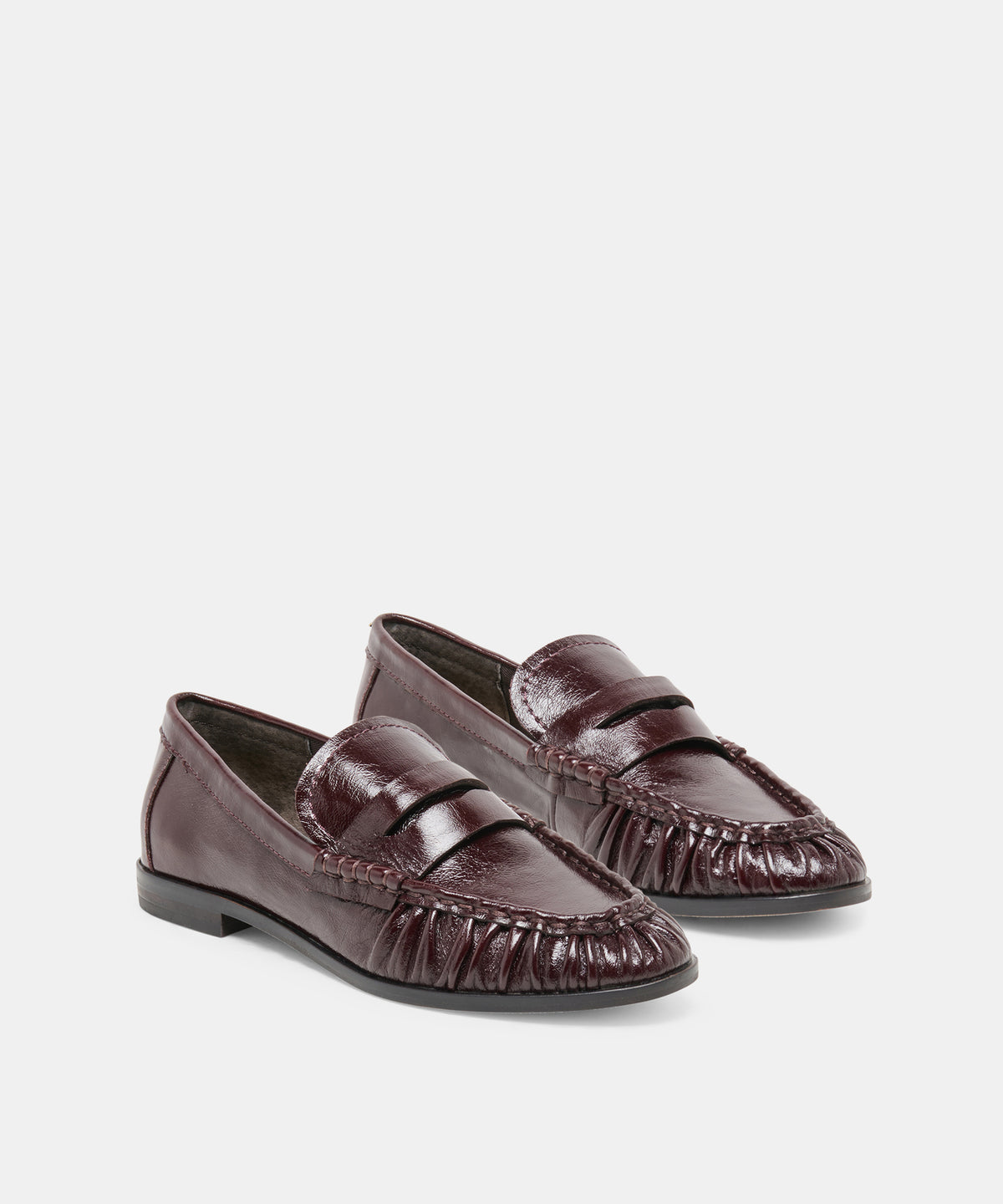 BAXEN LOAFERS OXBLOOD LEATHER - view 2