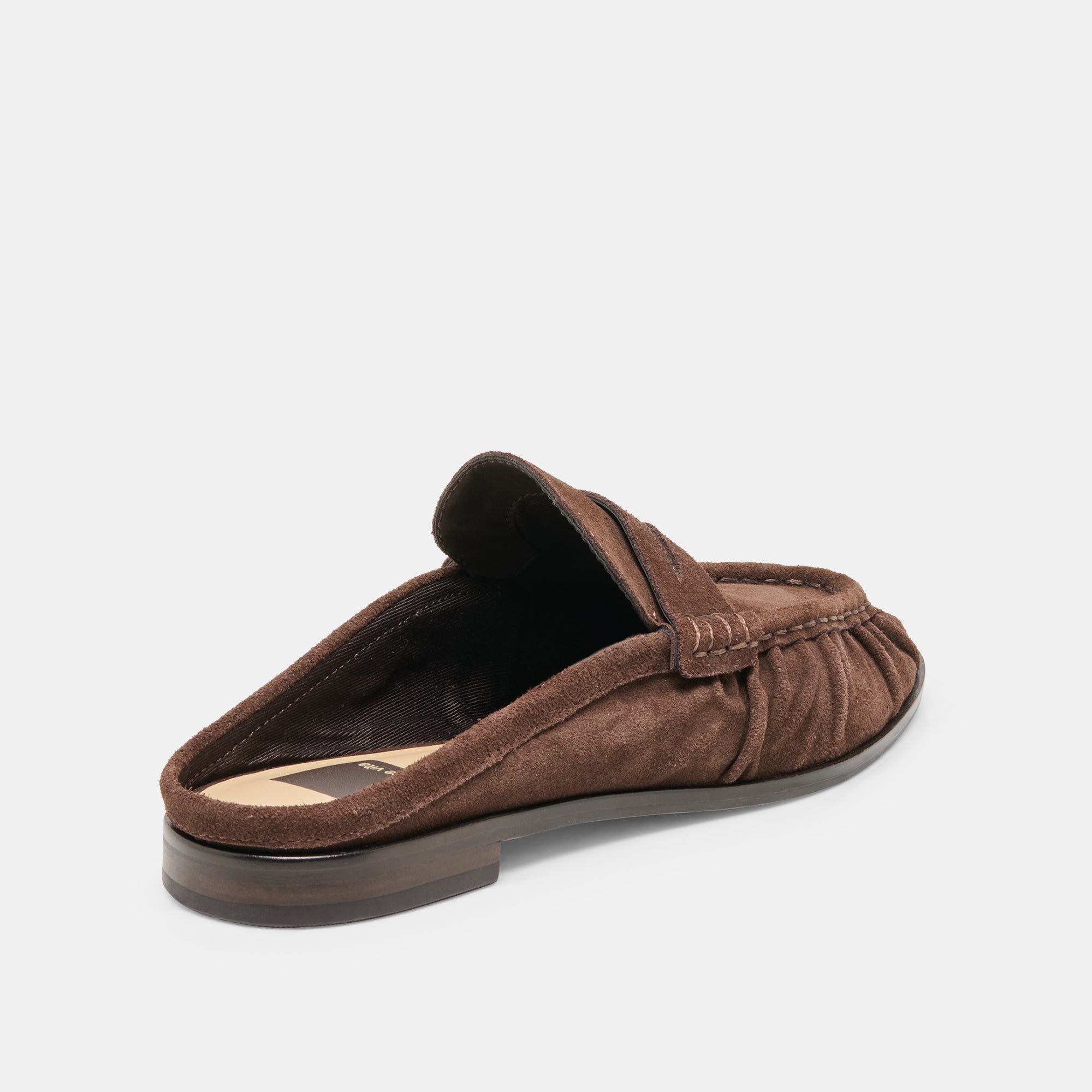 BETZY LOAFERS DK BROWN SUEDE - view 3