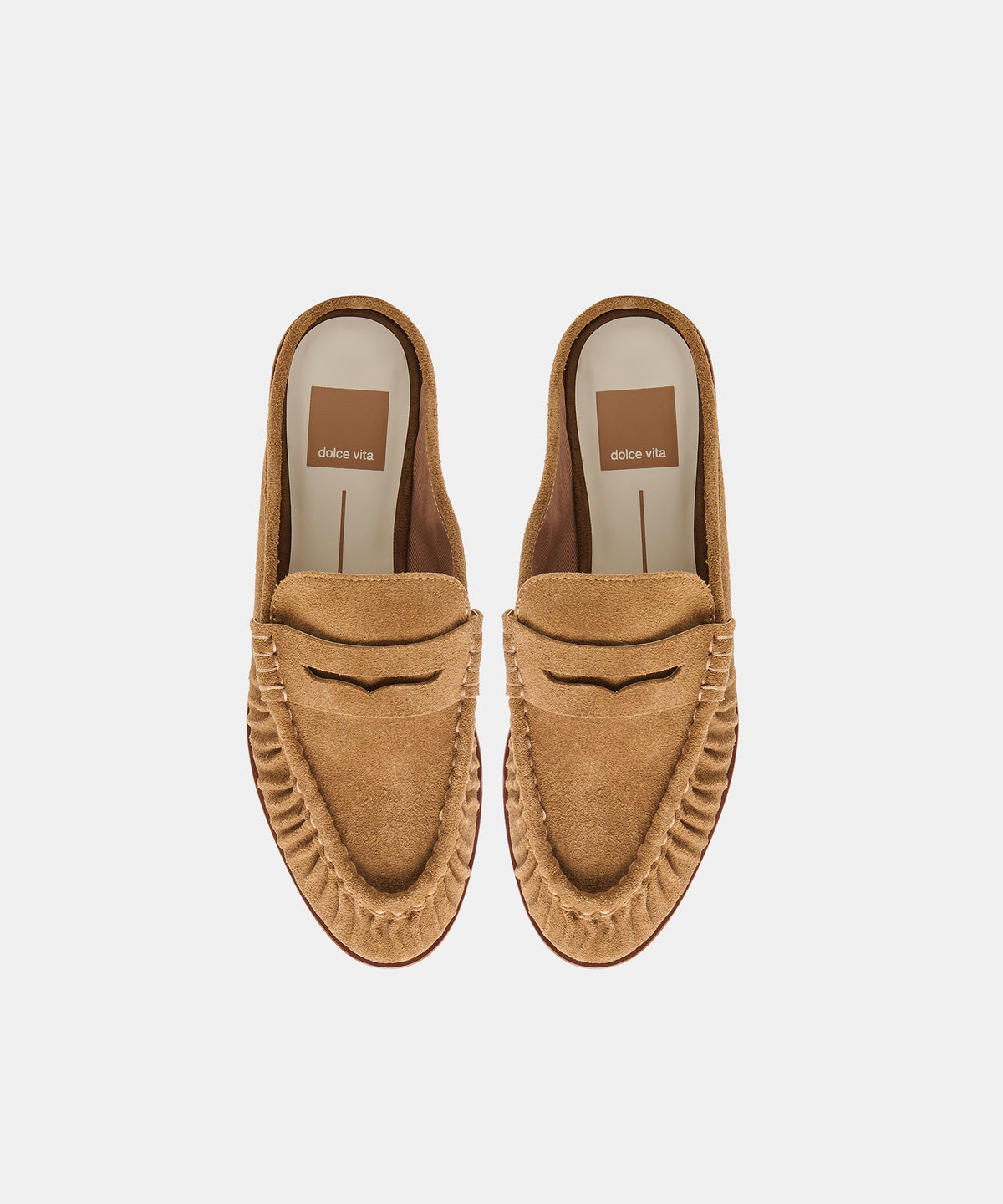 BETZY LOAFERS LT BROWN SUEDE - view 3