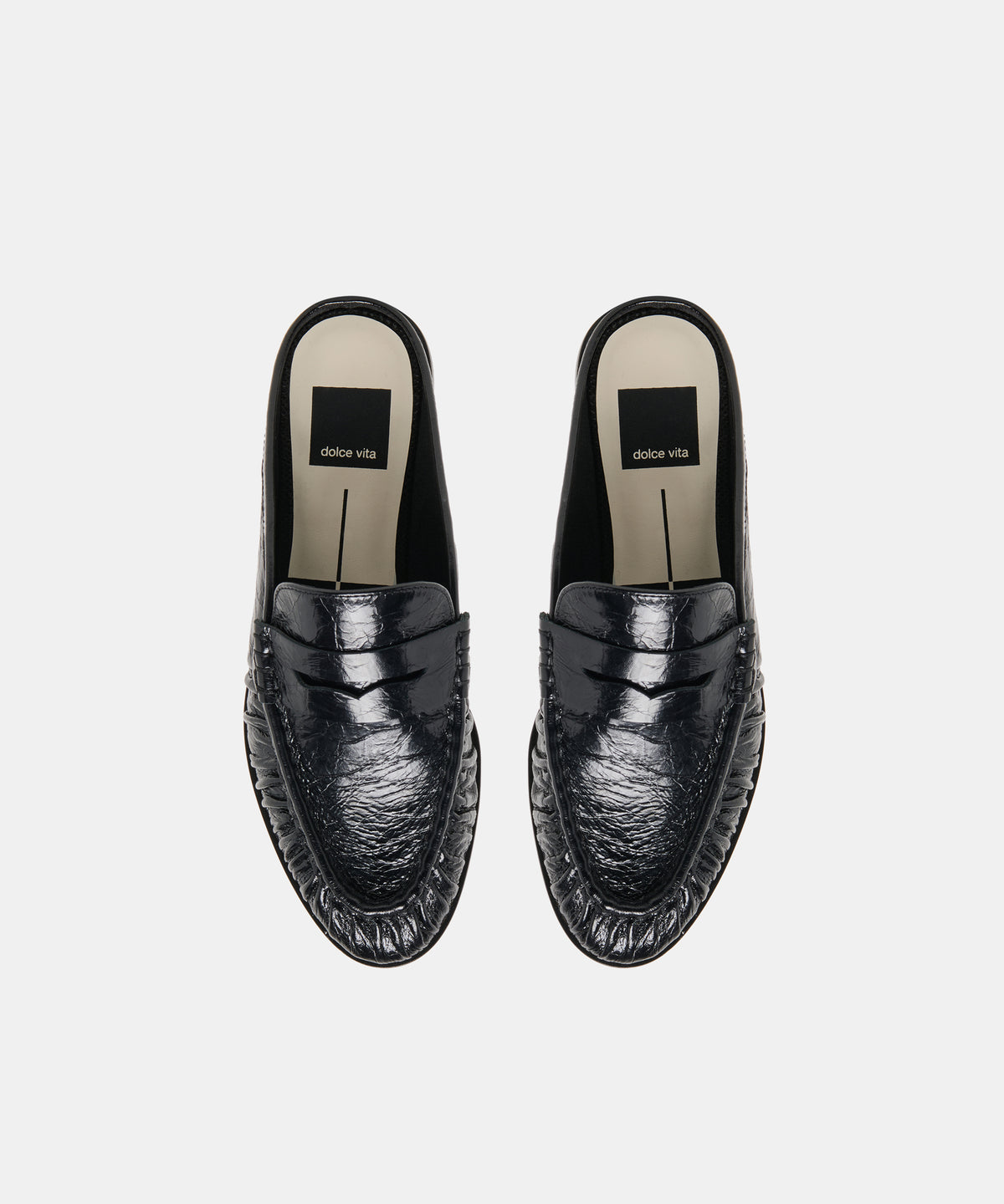 BETZY LOAFERS MIDNIGHT CRINKLE PATENT - view 3