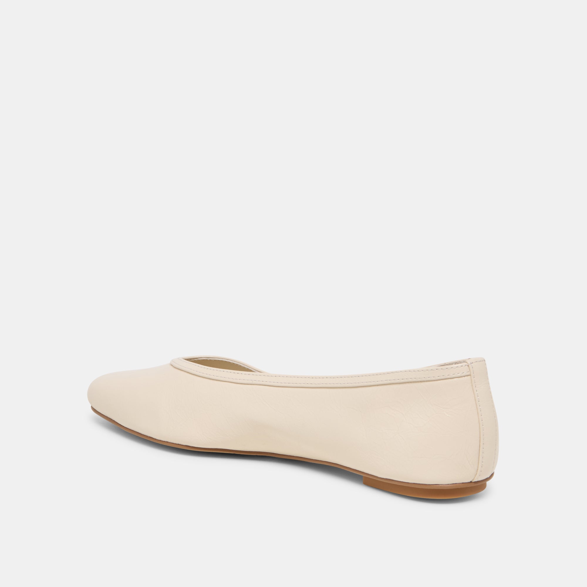 CARET BALLET FLATS BONE LEATHER - view 5