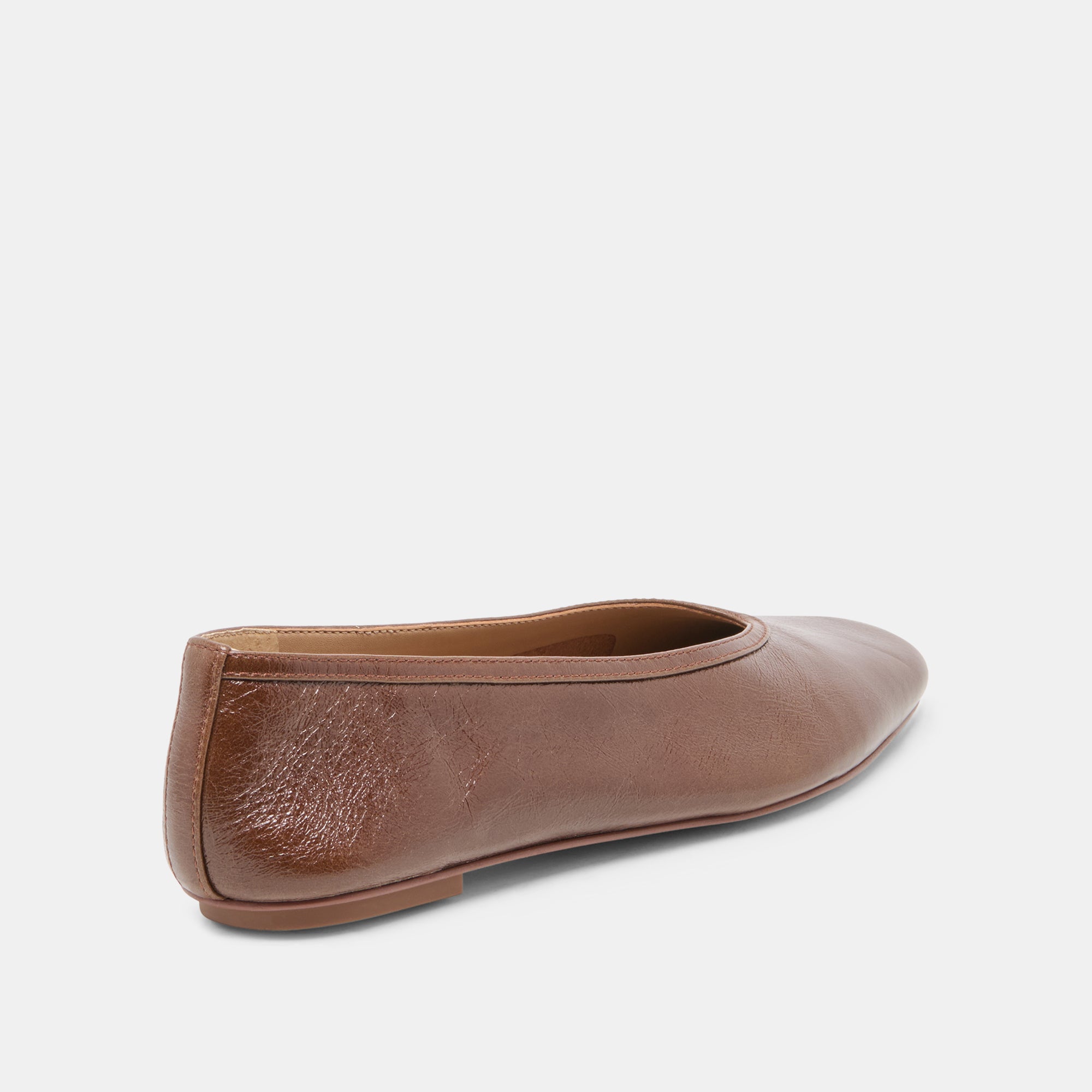 CARET BALLET FLATS RUSSET LEATHER - view 3