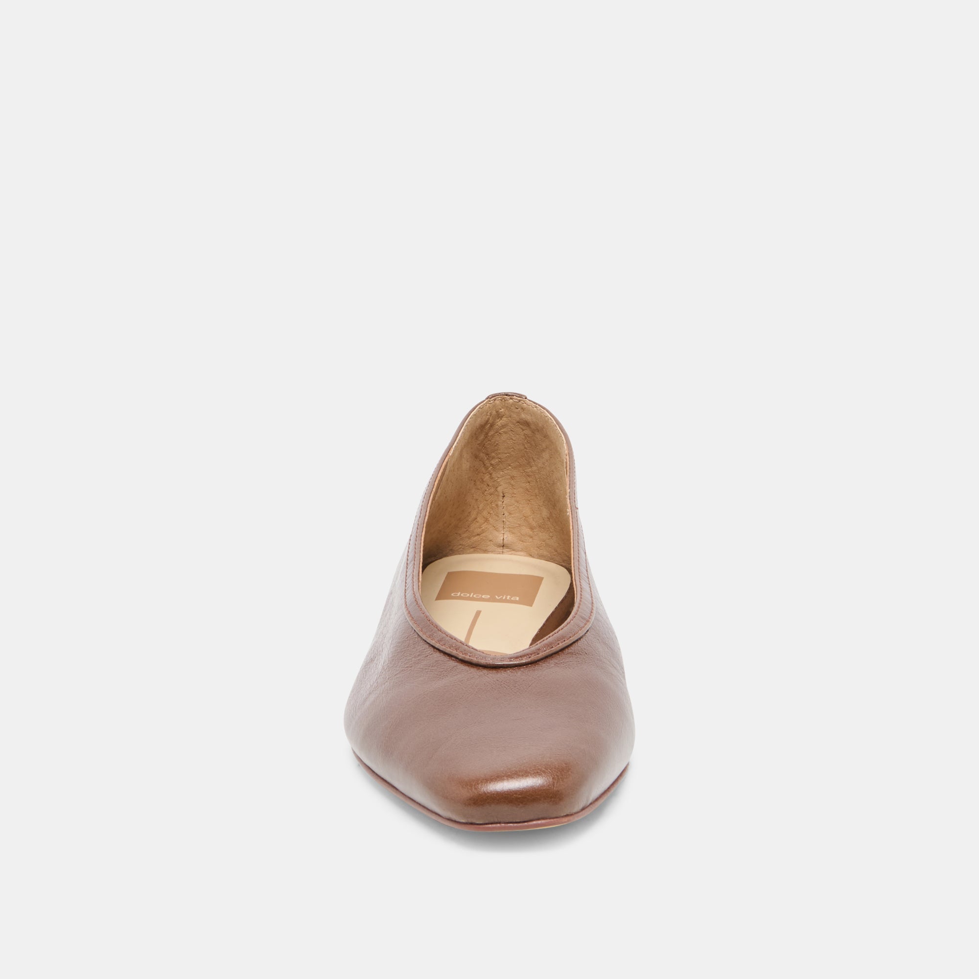 CARET BALLET FLATS RUSSET LEATHER - view 6
