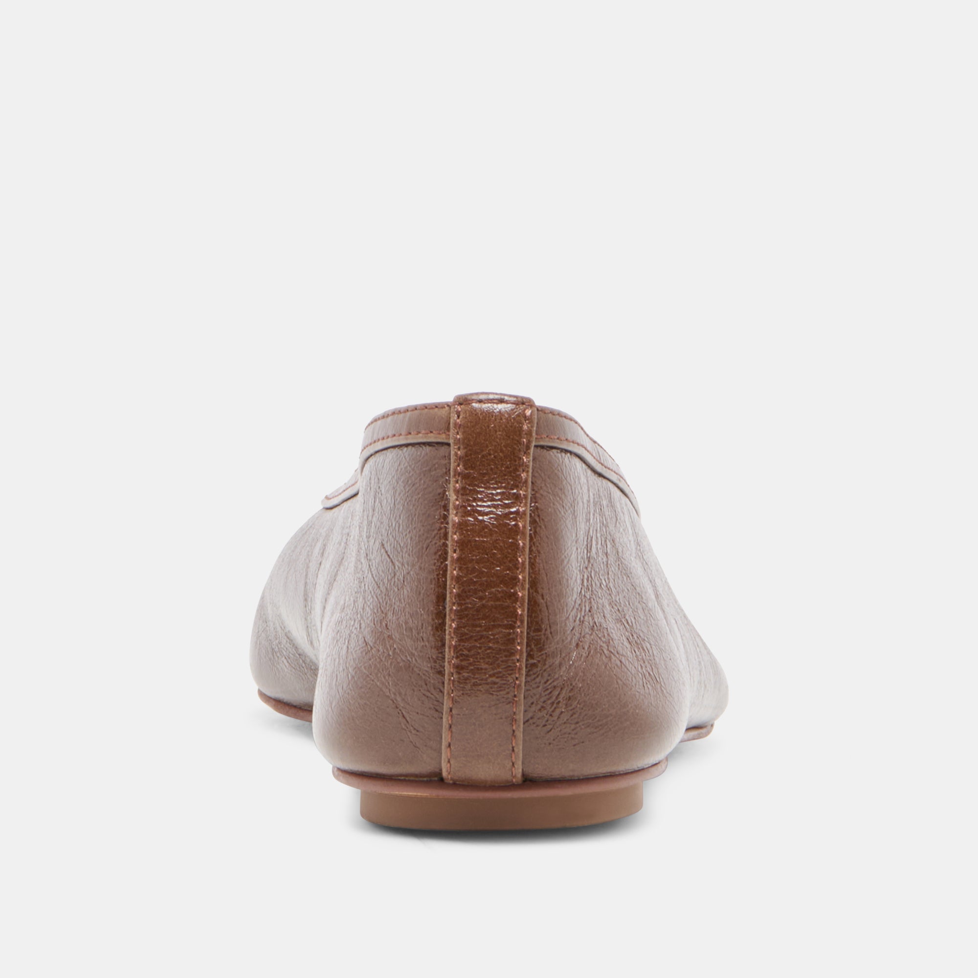 CARET BALLET FLATS RUSSET LEATHER - view 7