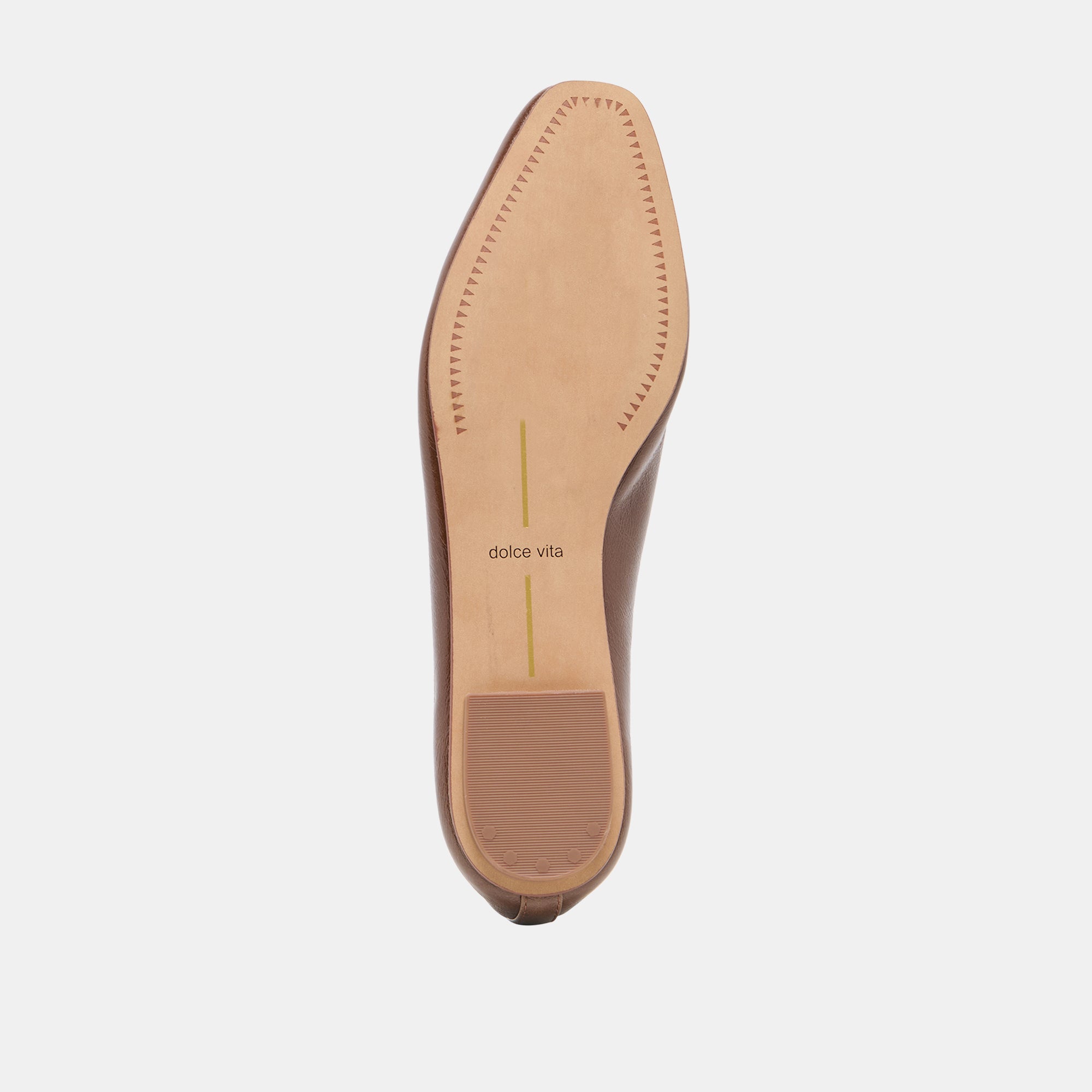 CARET BALLET FLATS RUSSET LEATHER - view 9
