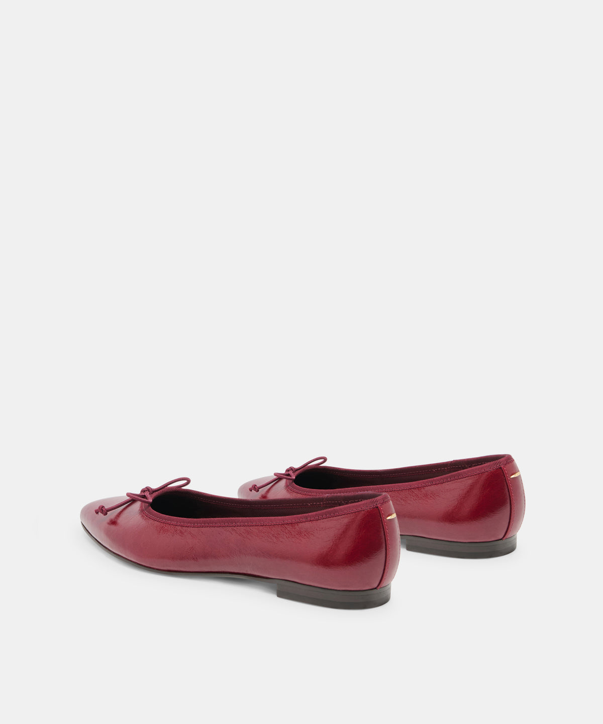 CELIO BALLET FLATS GARNET LEATHER - view 5