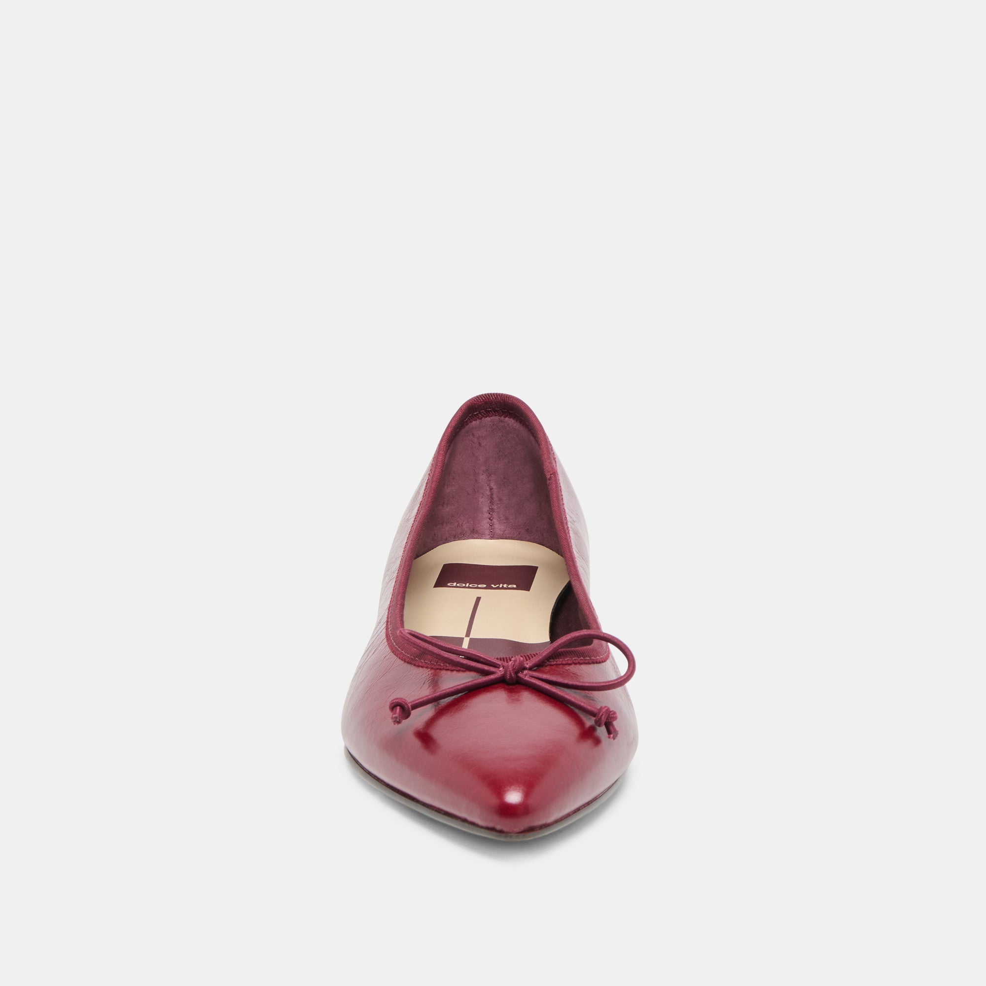 CELIO BALLET FLATS GARNET LEATHER - view 6