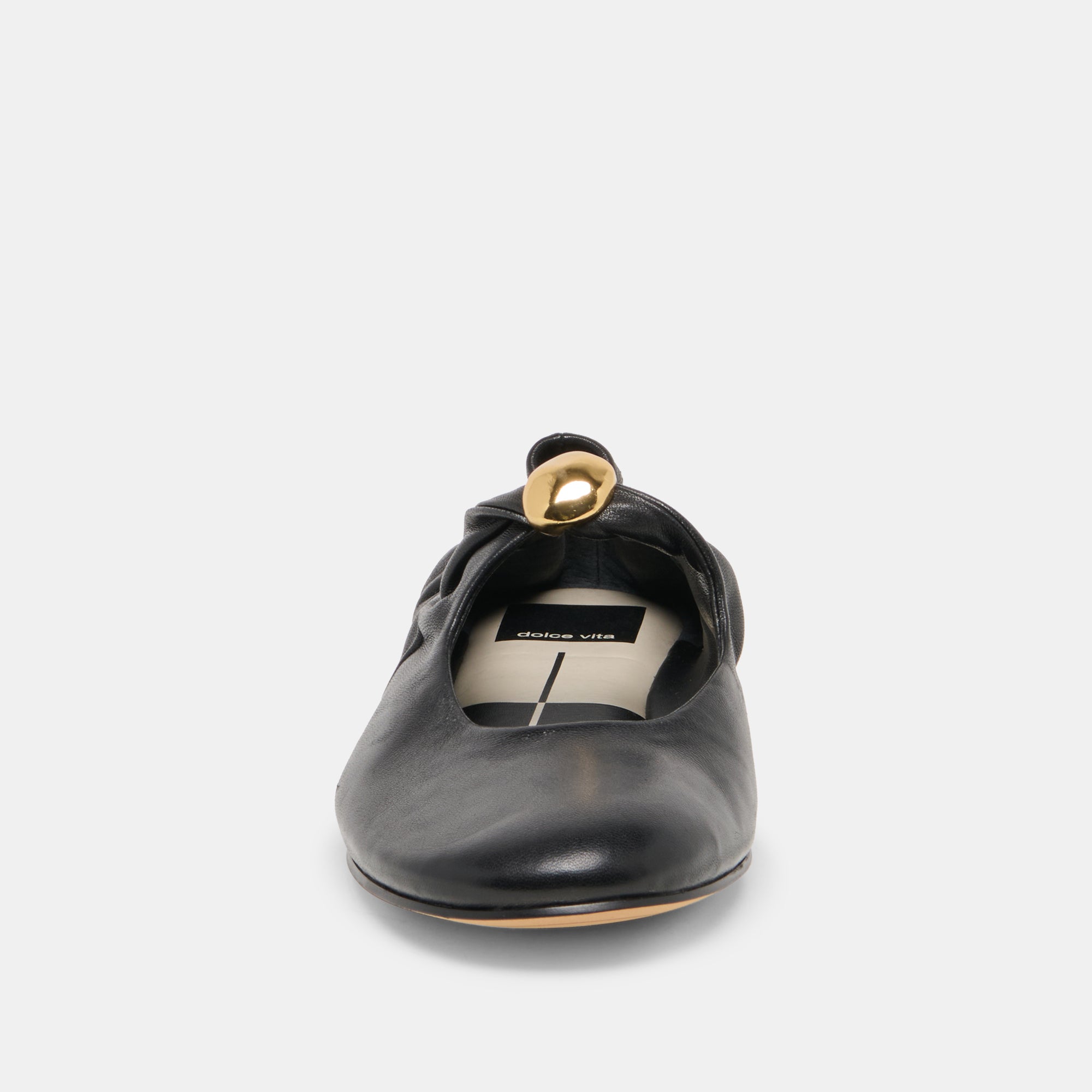 CORNEL FLATS BLACK LEATHER - view 8