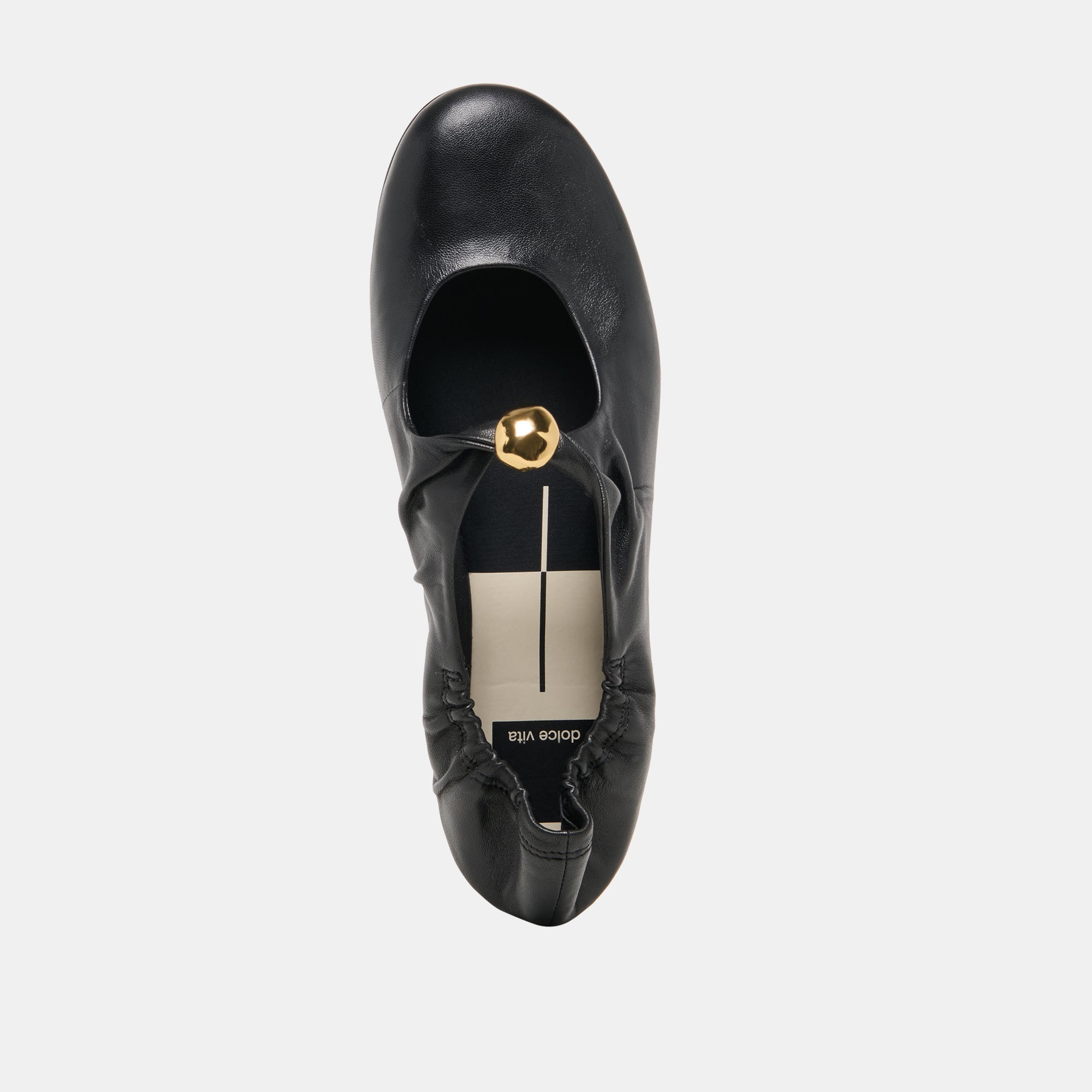 CORNEL FLATS BLACK LEATHER - view 10