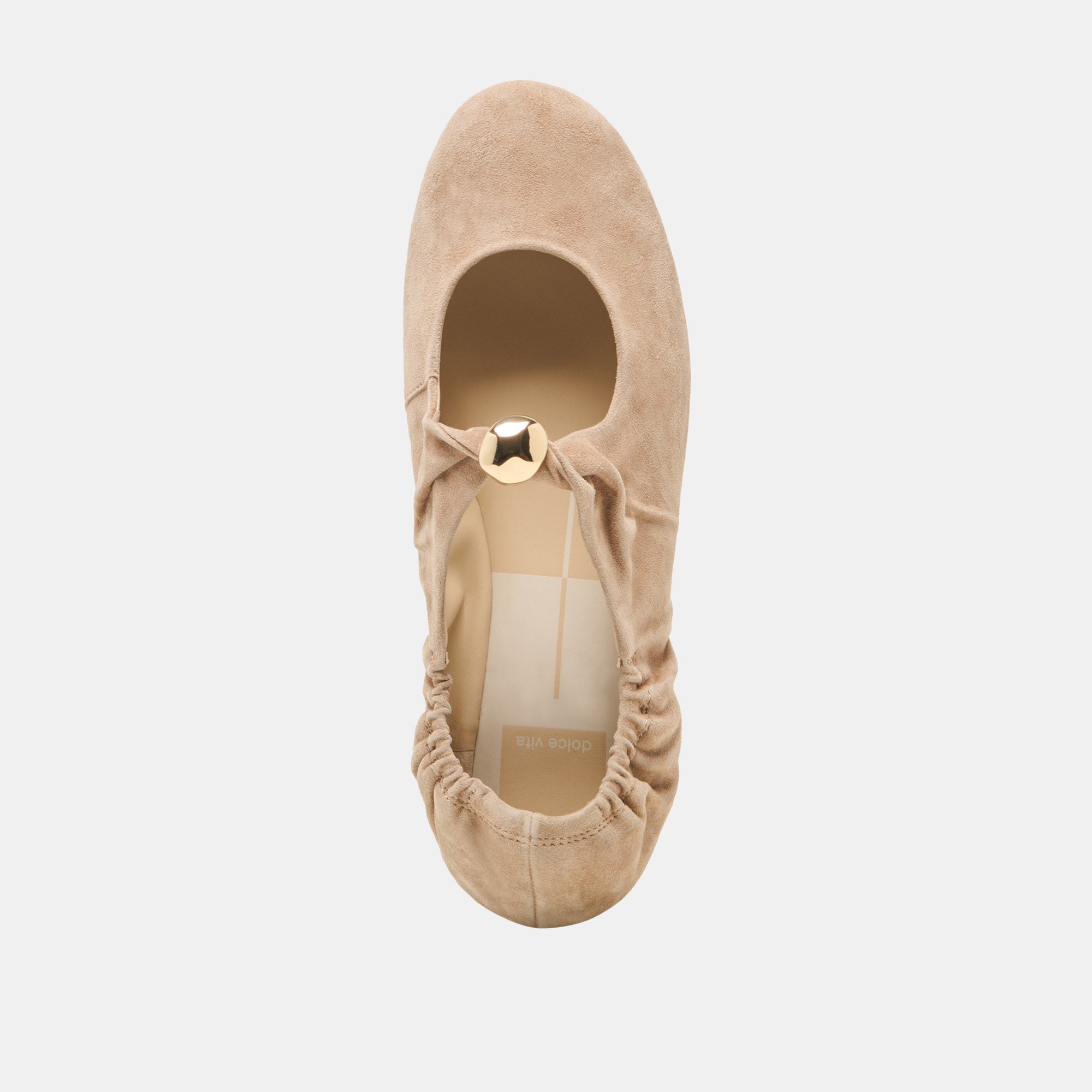 CORNEL FLATS CAMEL SUEDE - view 11