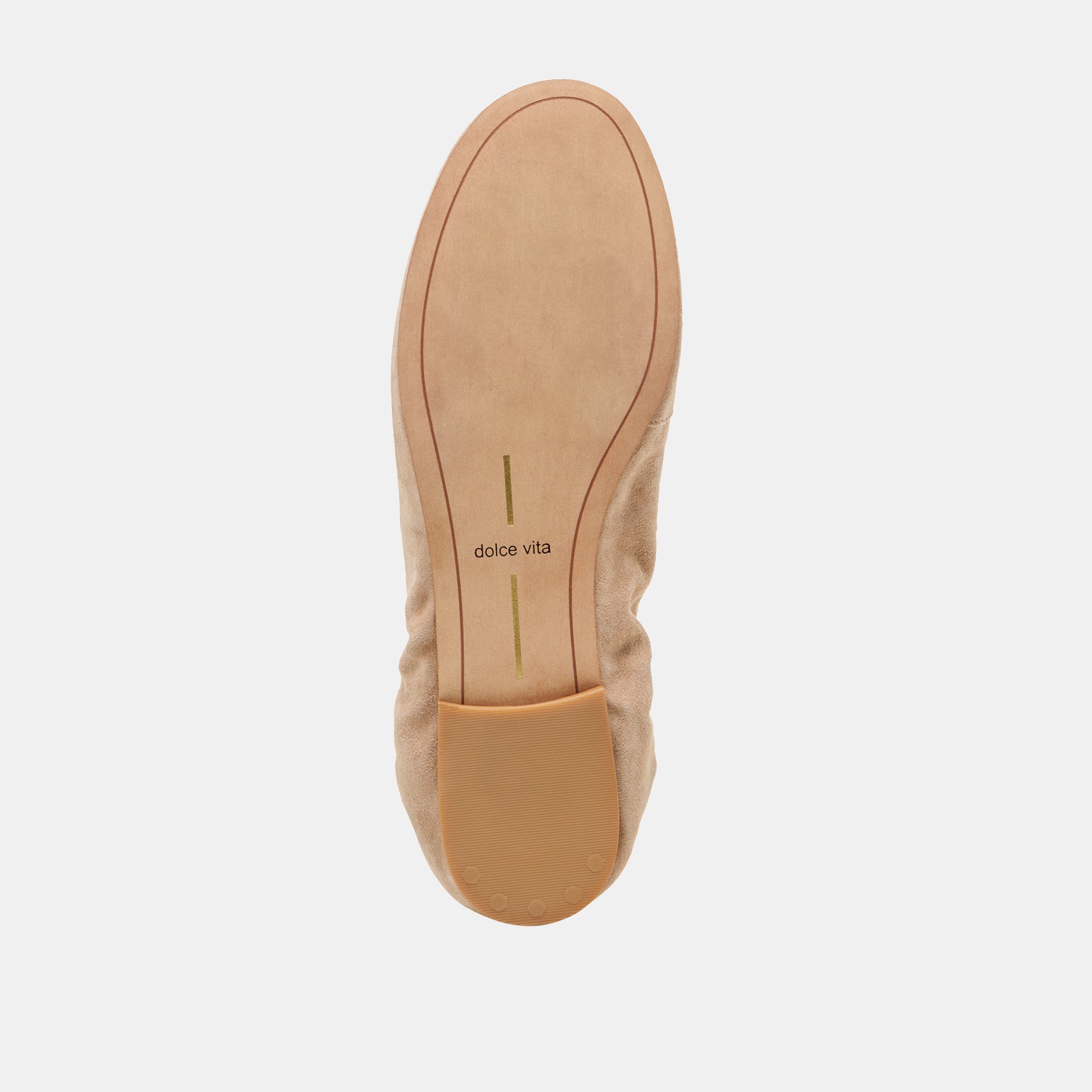 CORNEL FLATS CAMEL SUEDE - view 12