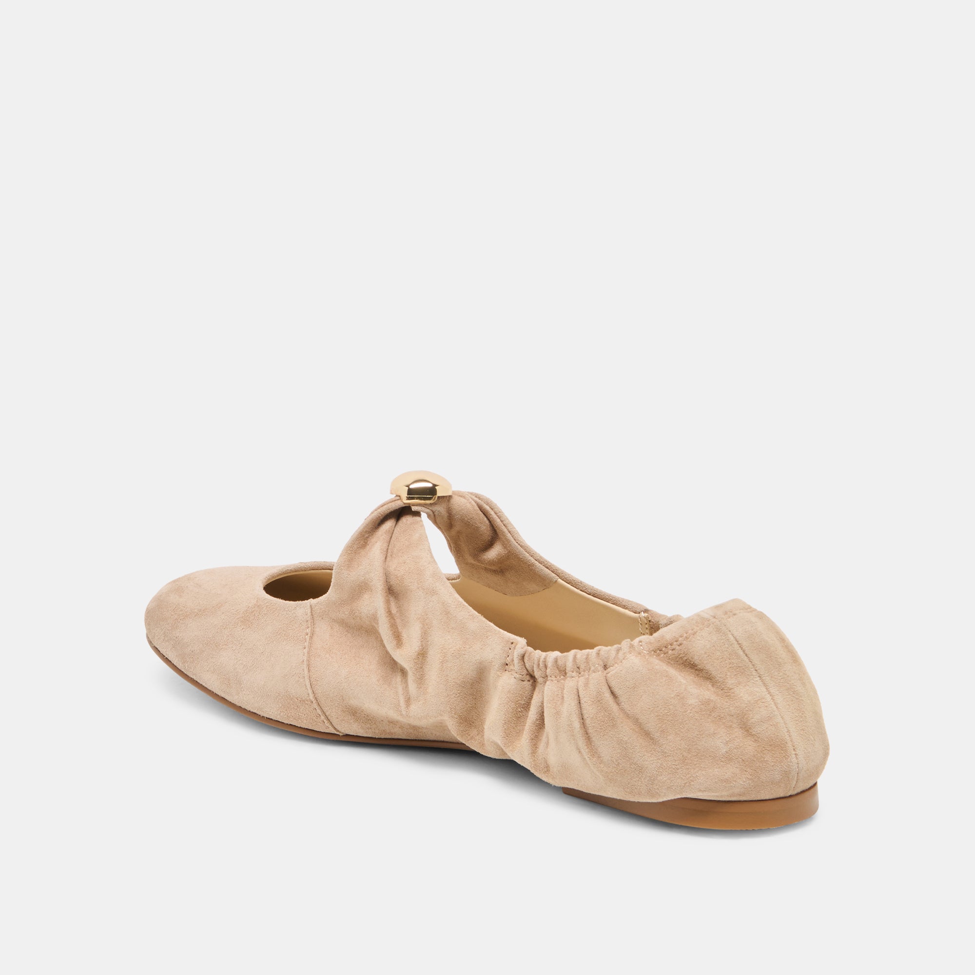 CORNEL FLATS CAMEL SUEDE - view 8