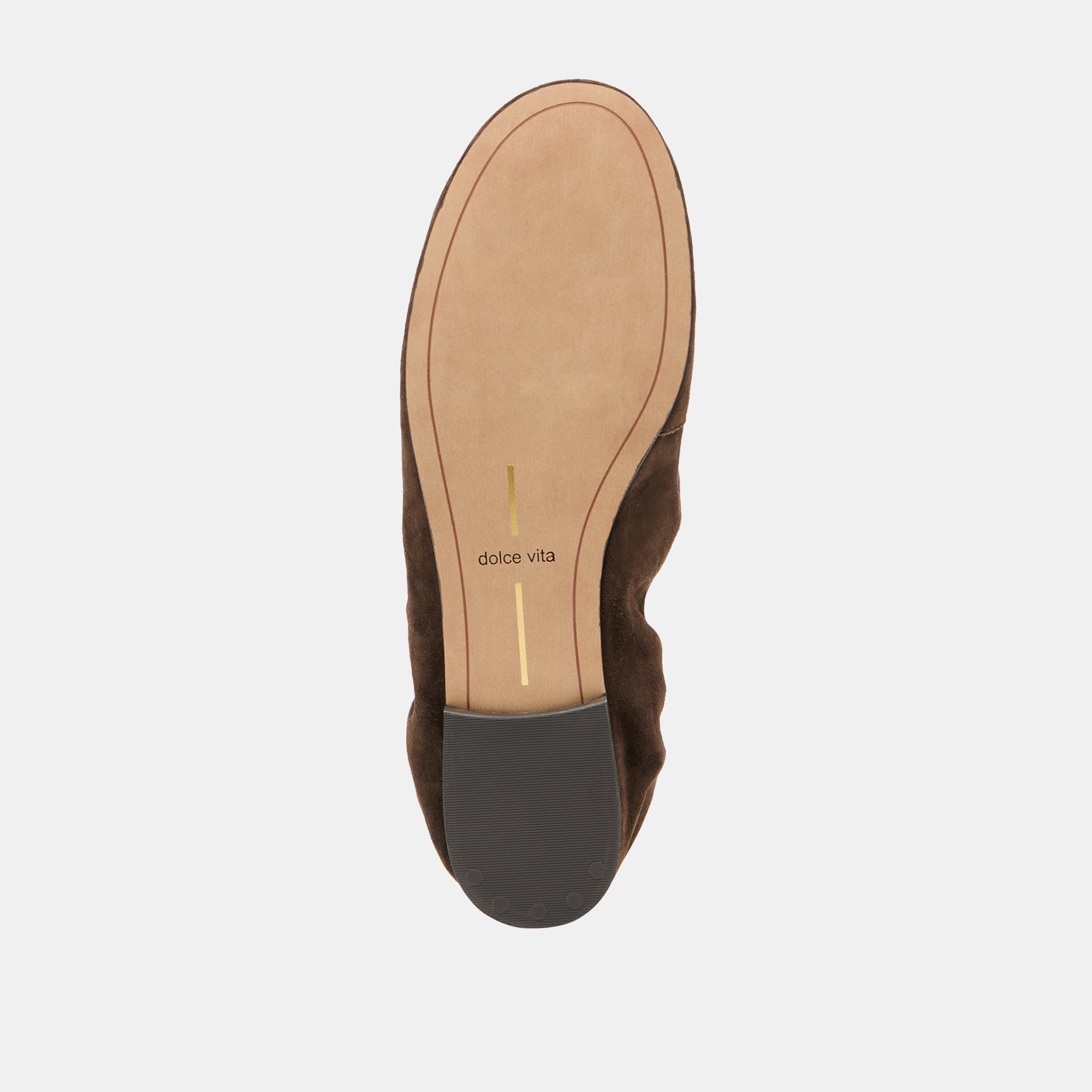 CORNEL FLATS DK BROWN SUEDE - view 9