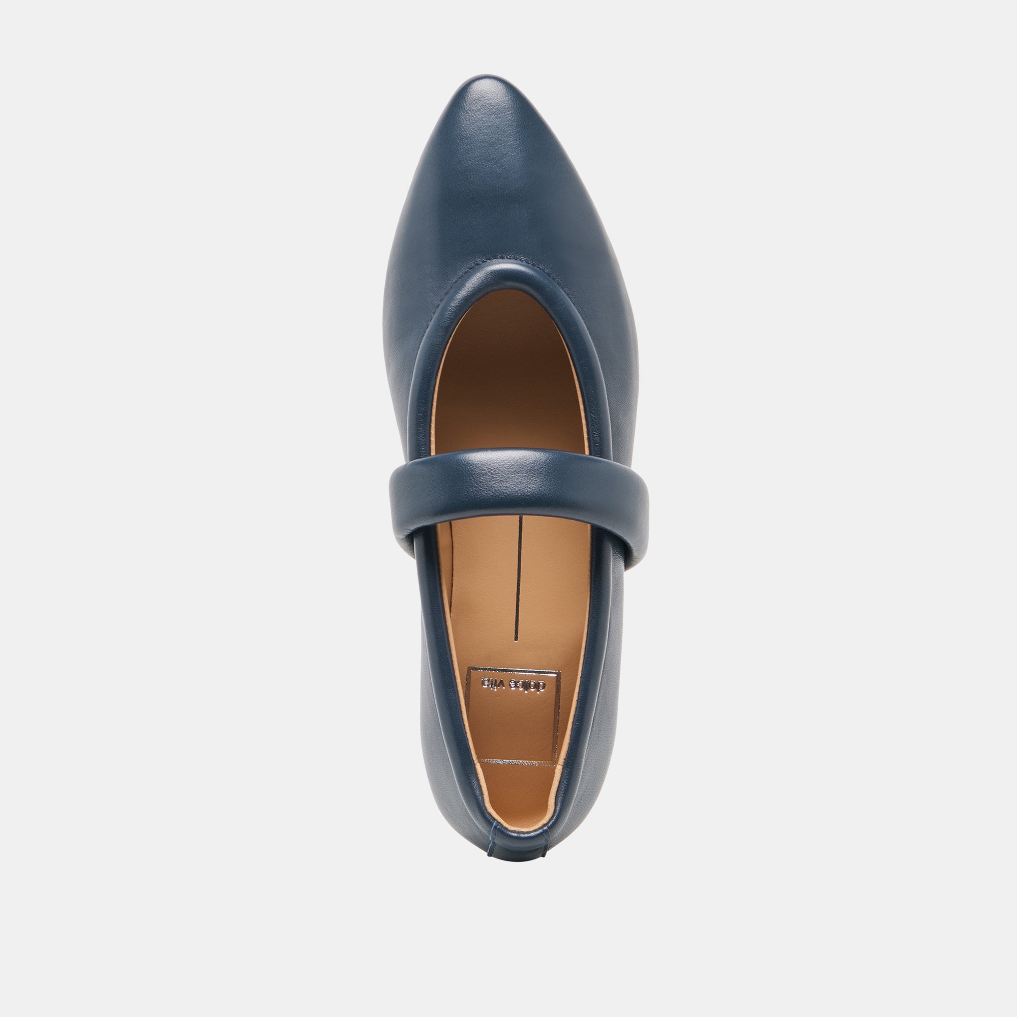 FERA BALLET FLATS NAVY LEATHER - view 8