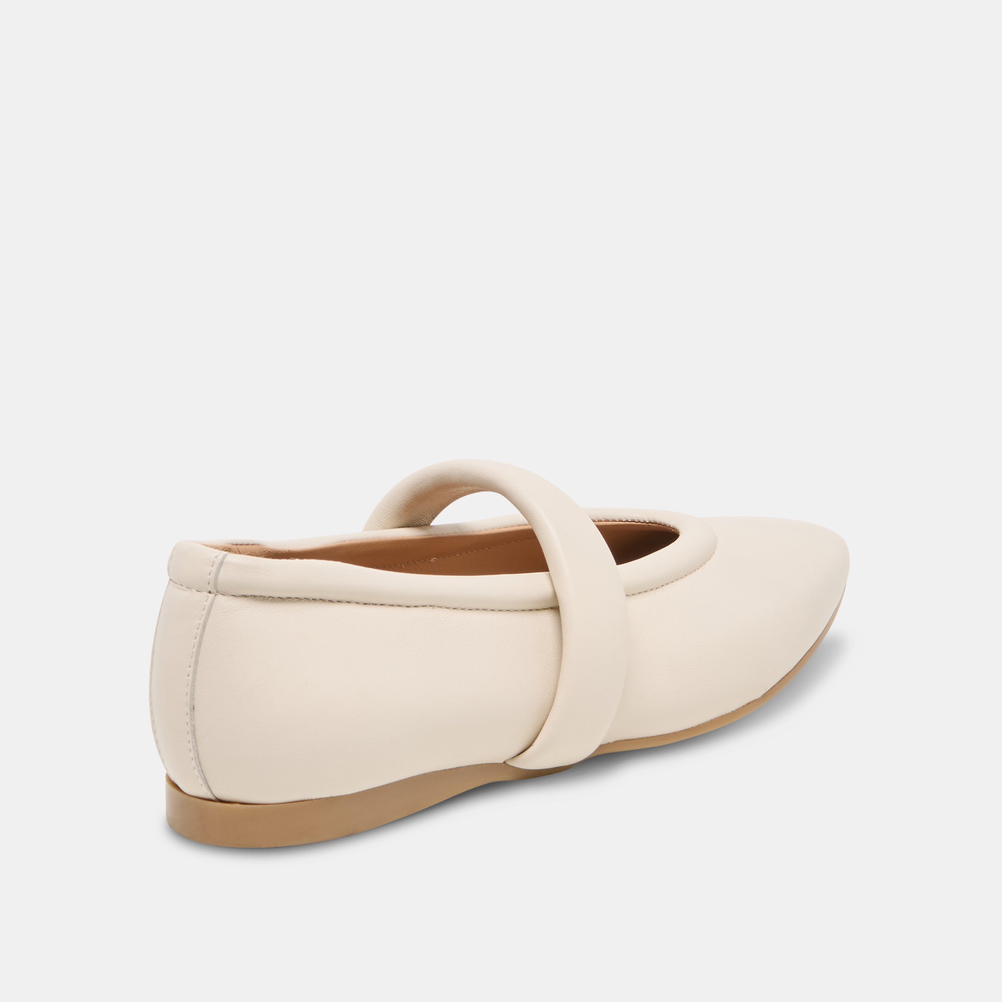 FERA BALLET FLATS OFF WHITE LEATHER - view 3