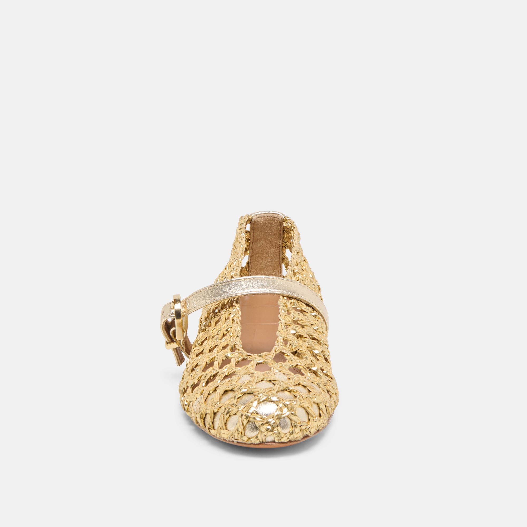 DOVER BALLET FLATS GOLD WOVEN STELLA - view 7