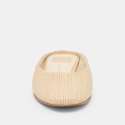 EILA FLATS LT NATURAL RAFFIA
