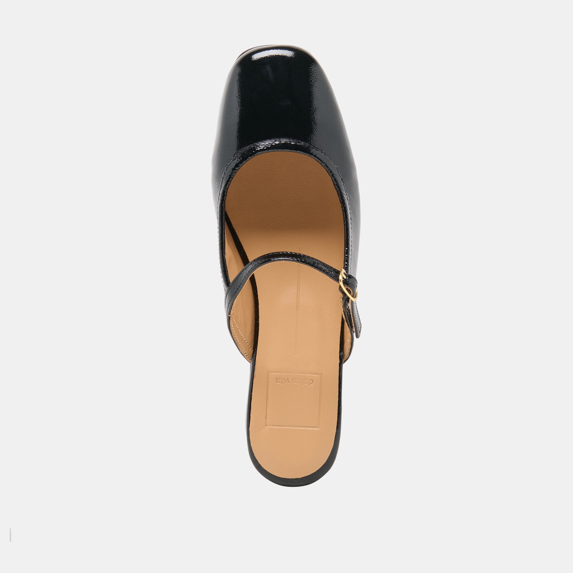 ELIO FLATS BLACK LEATHER - view 8