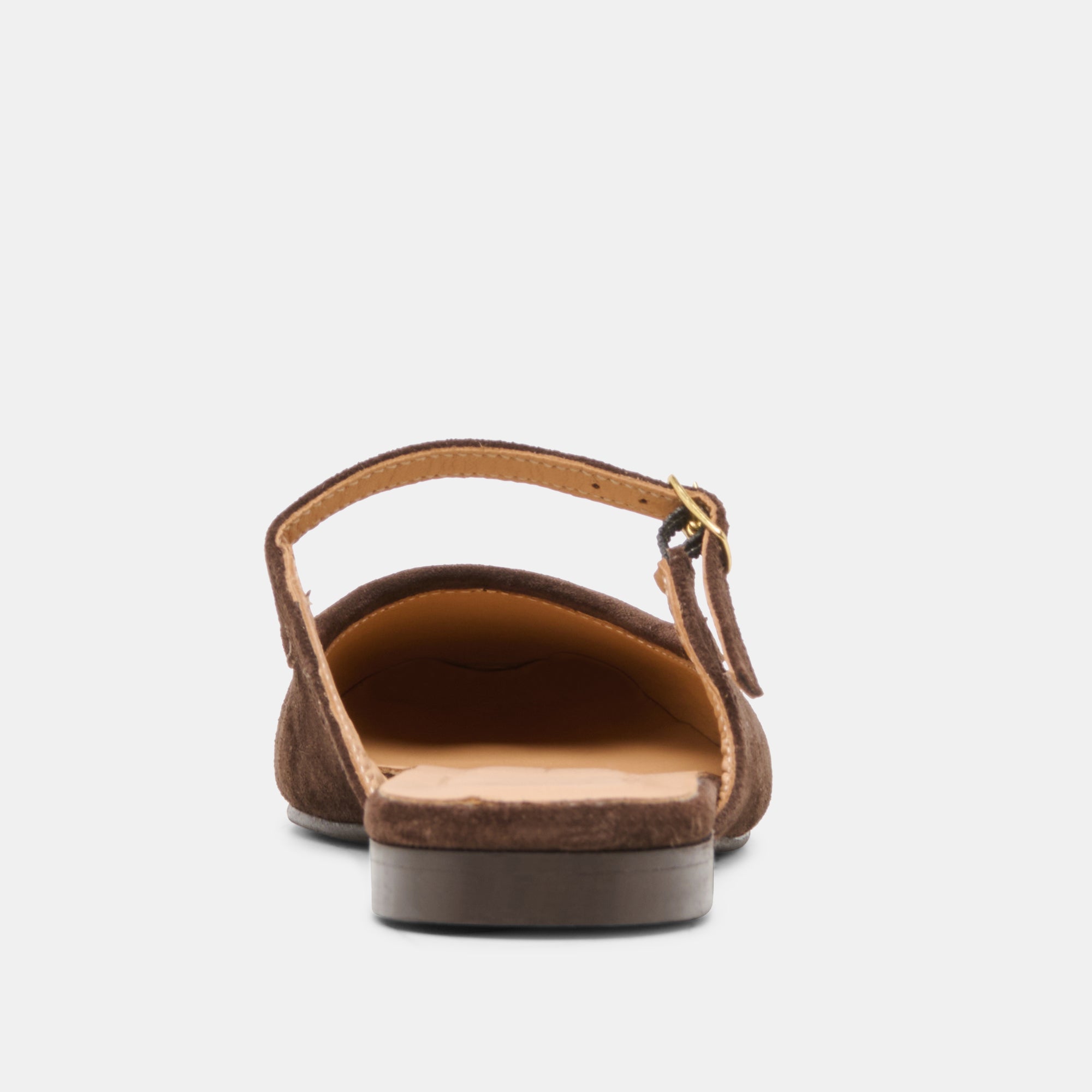 ELIO FLATS DK BROWN SUEDE - view 7
