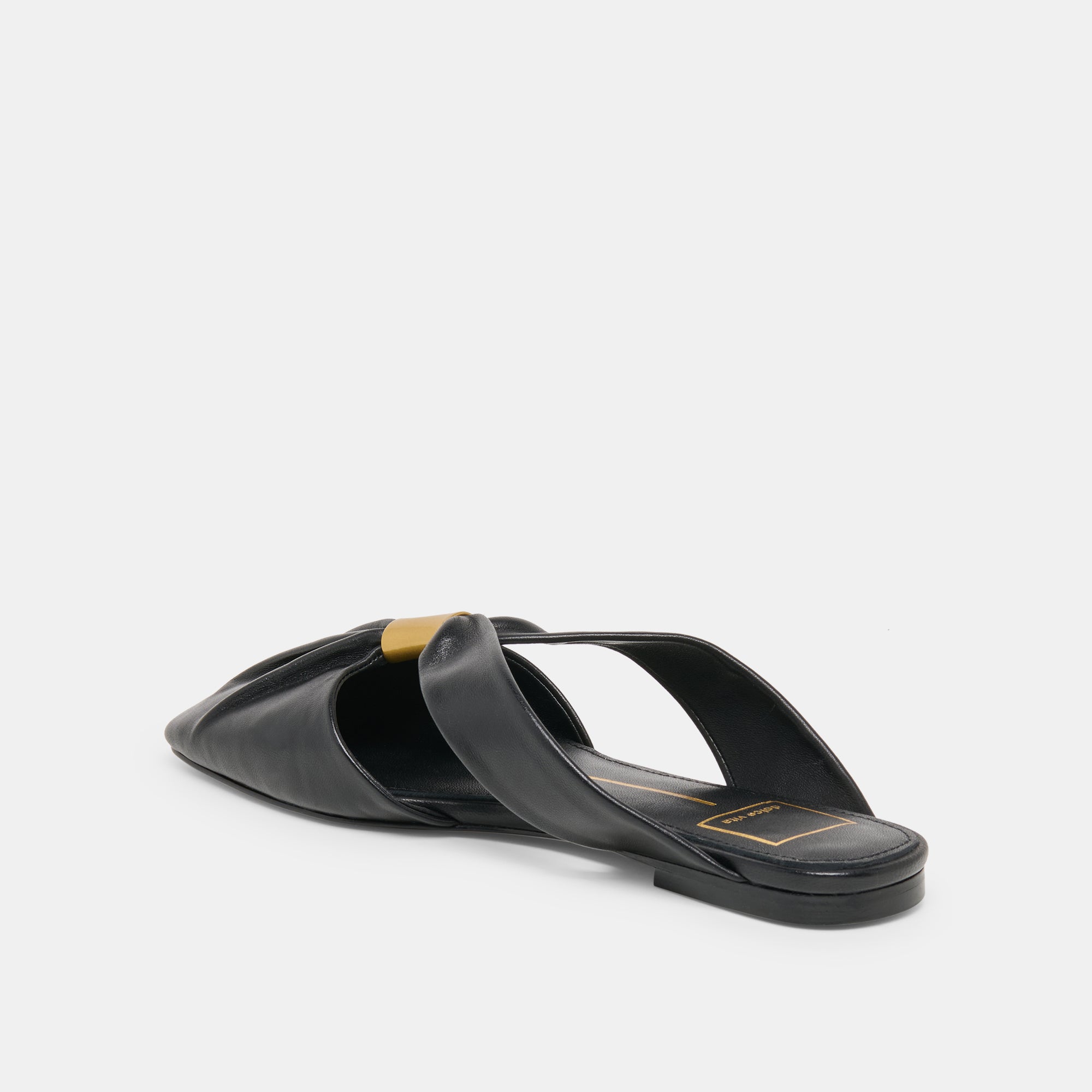 FRANEY FLATS BLACK LEATHER - view 5