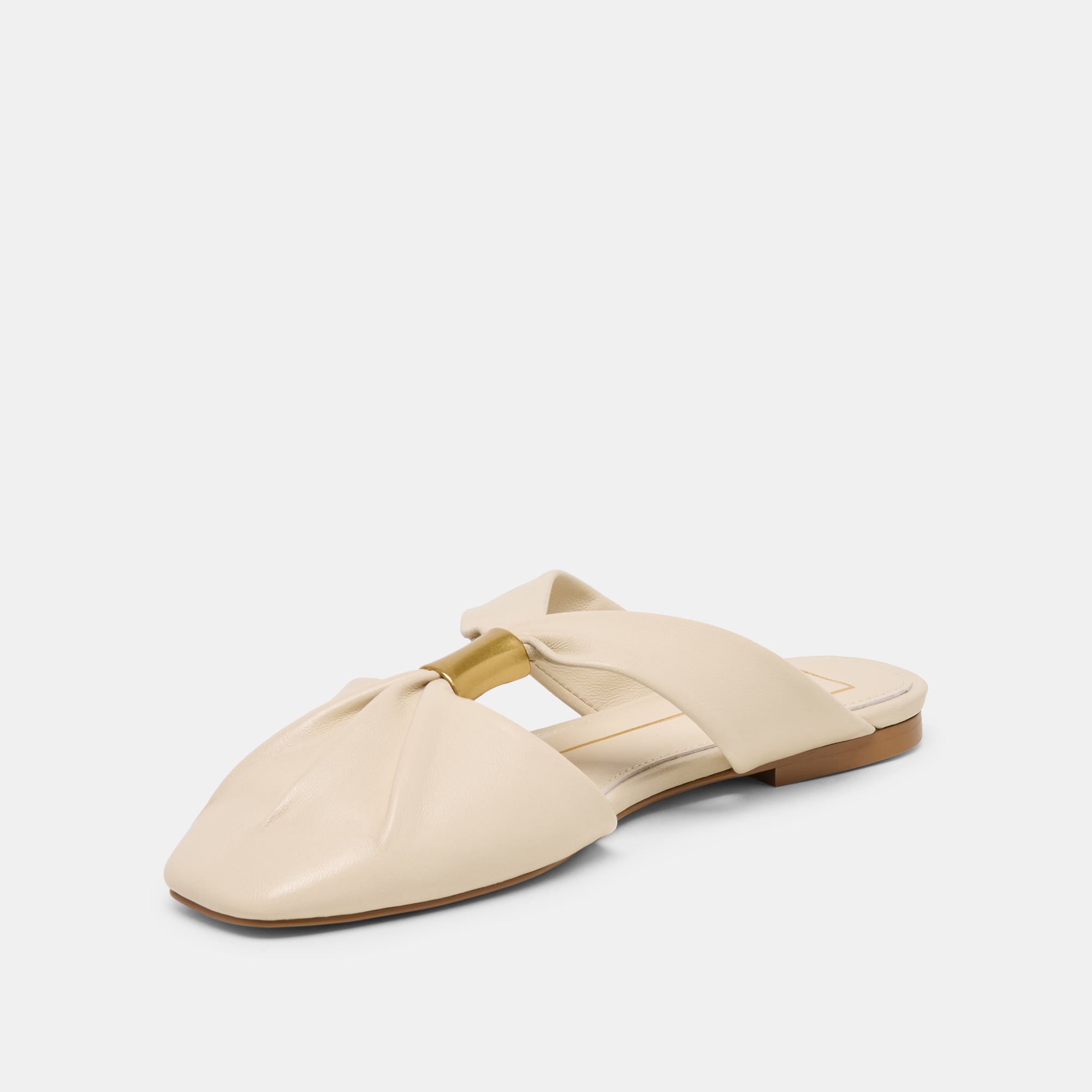 FRANEY FLATS WHITE LEATHER - view 4