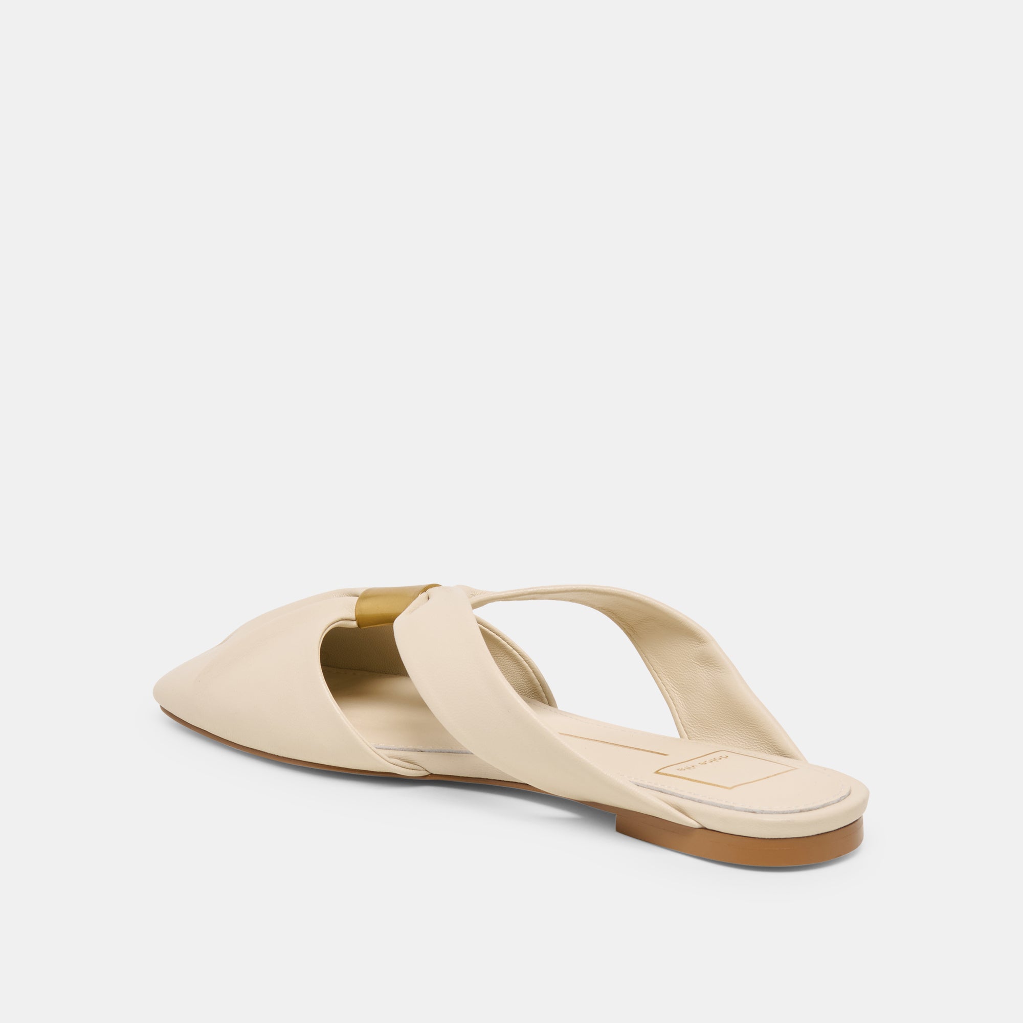 FRANEY FLATS WHITE LEATHER - view 5