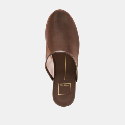 GENI FLATS CHOCOLATE MESH