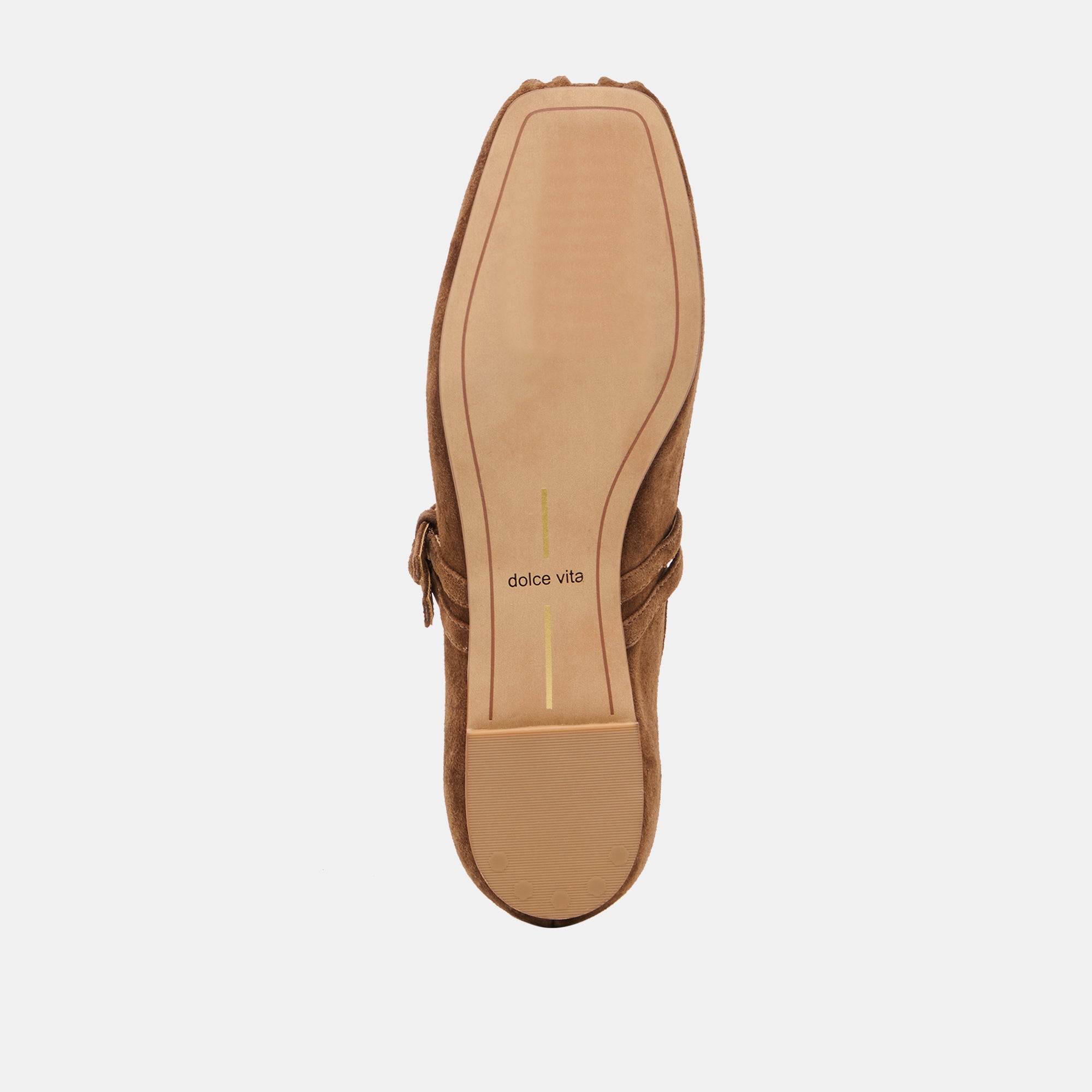 GIBSEN BALLET FLATS COCOA SUEDE - view 9