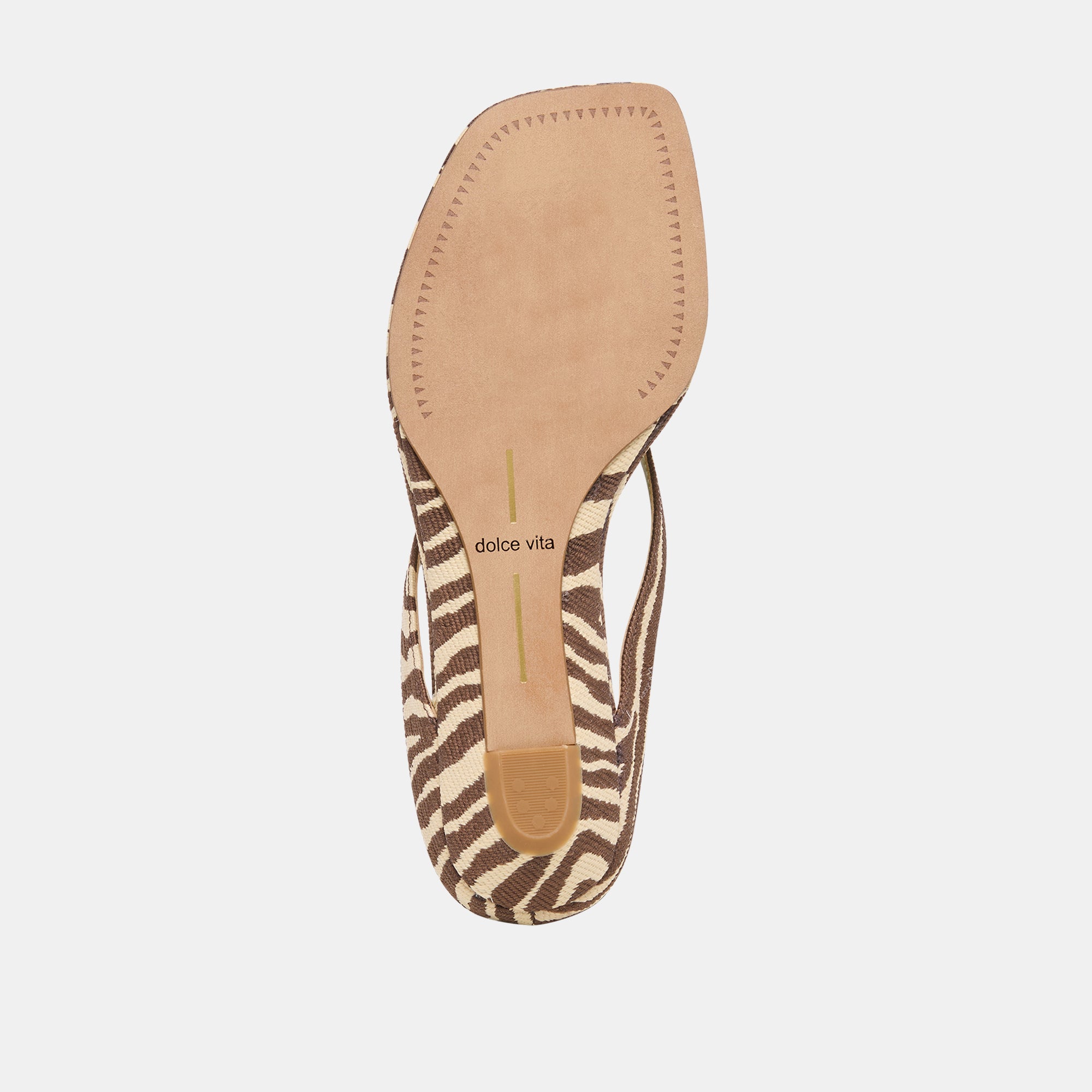 GIZEL SANDALS BEIGE ZEBRA RAFFIA - view 10