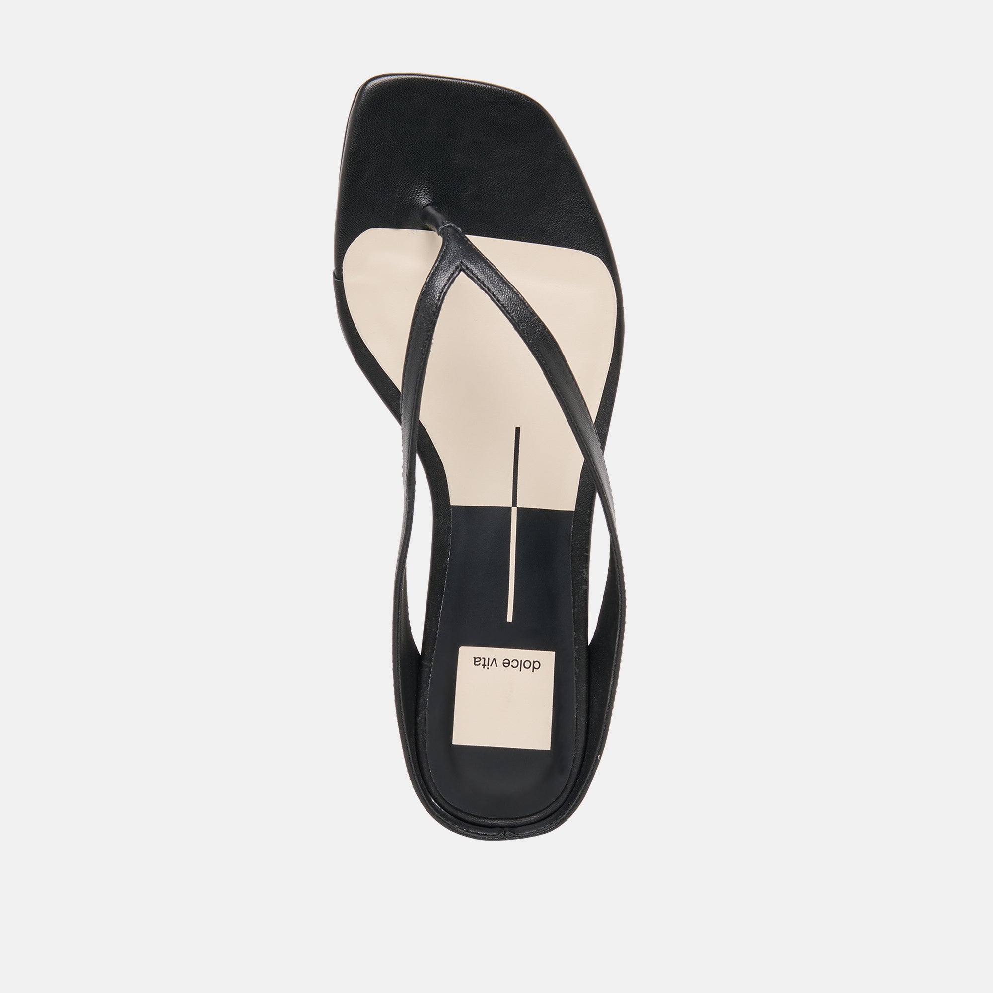 GIZEL SANDALS BLACK LEATHER - view 8
