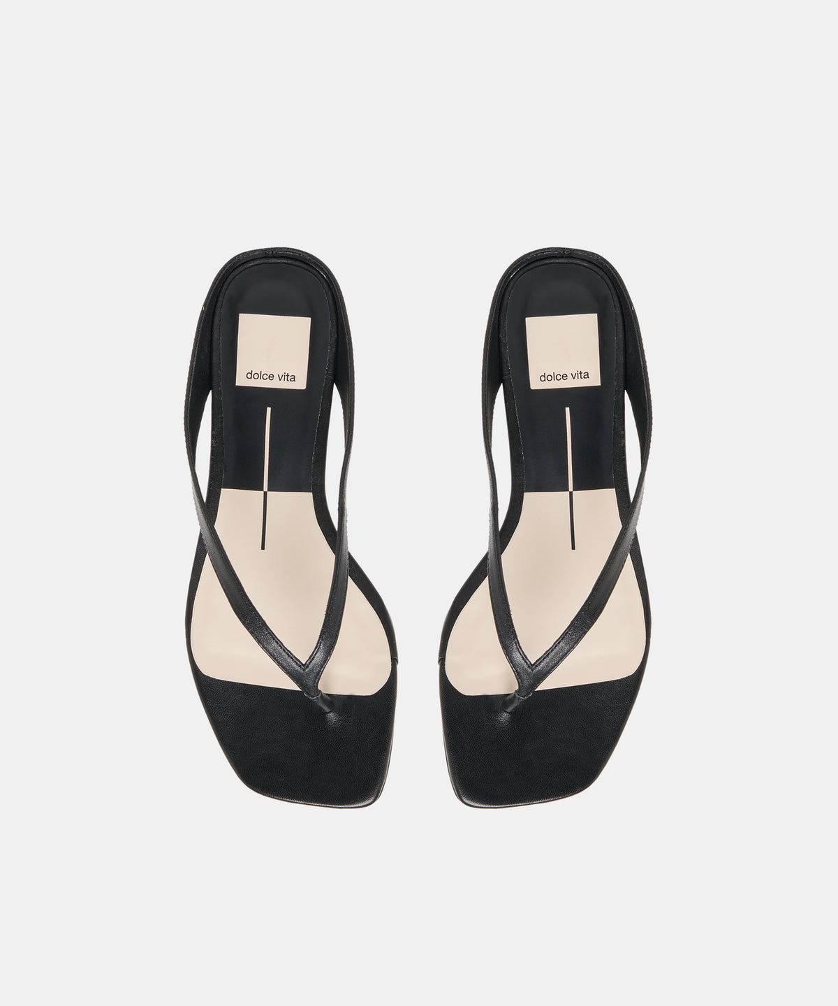 GIZEL SANDALS BLACK LEATHER - view 3