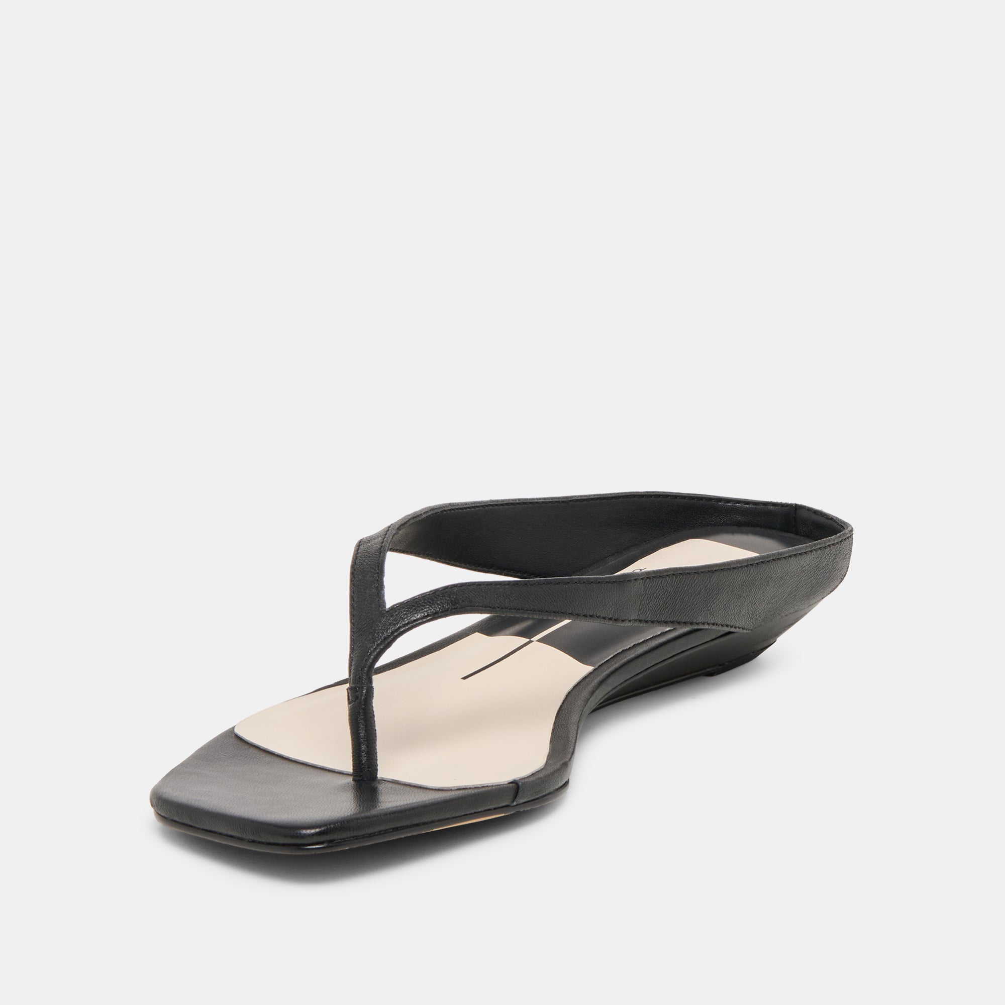 GIZEL SANDALS BLACK LEATHER - view 4