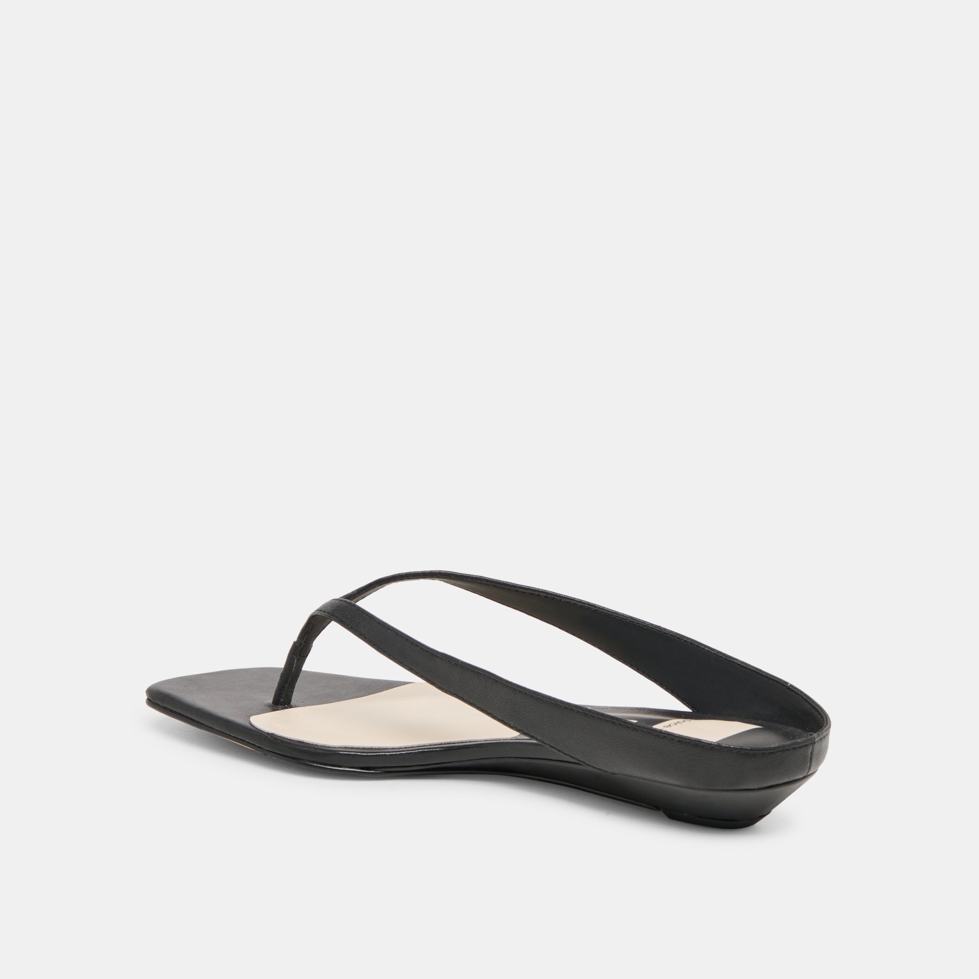 GIZEL SANDALS BLACK LEATHER - view 5