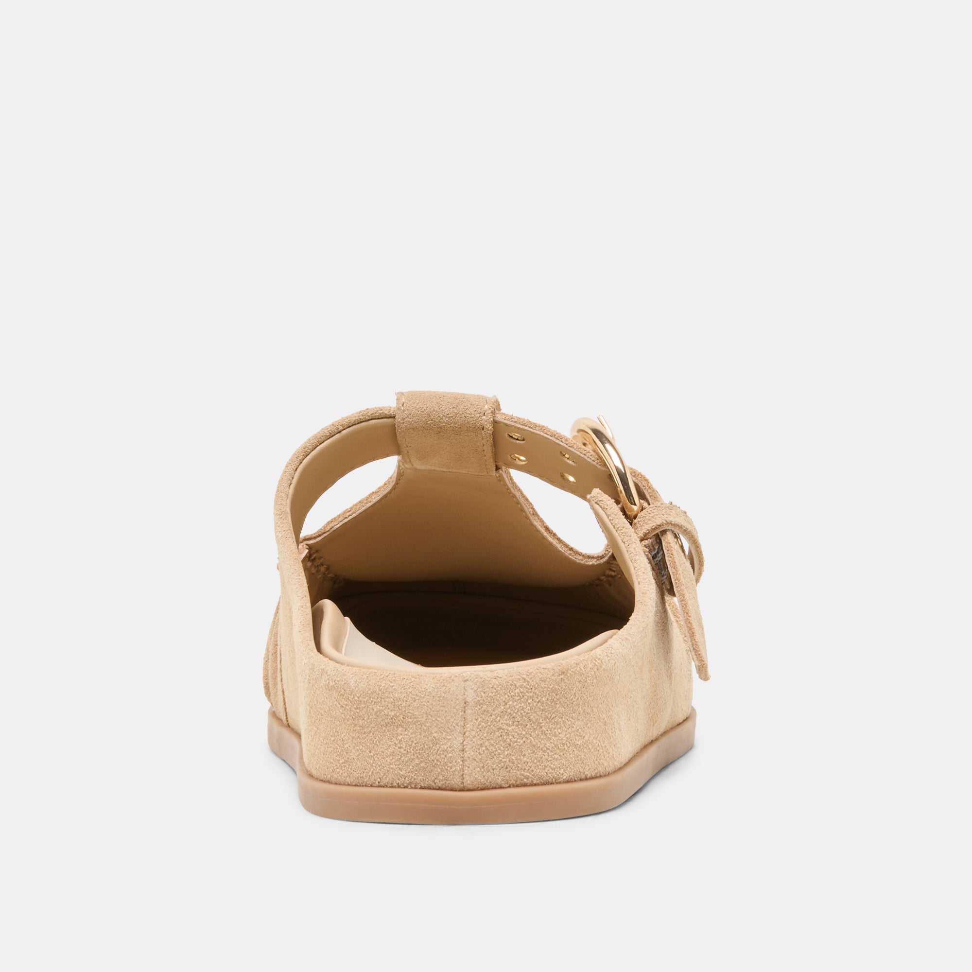 JEANNE FLATS CAMEL SUEDE - view 7