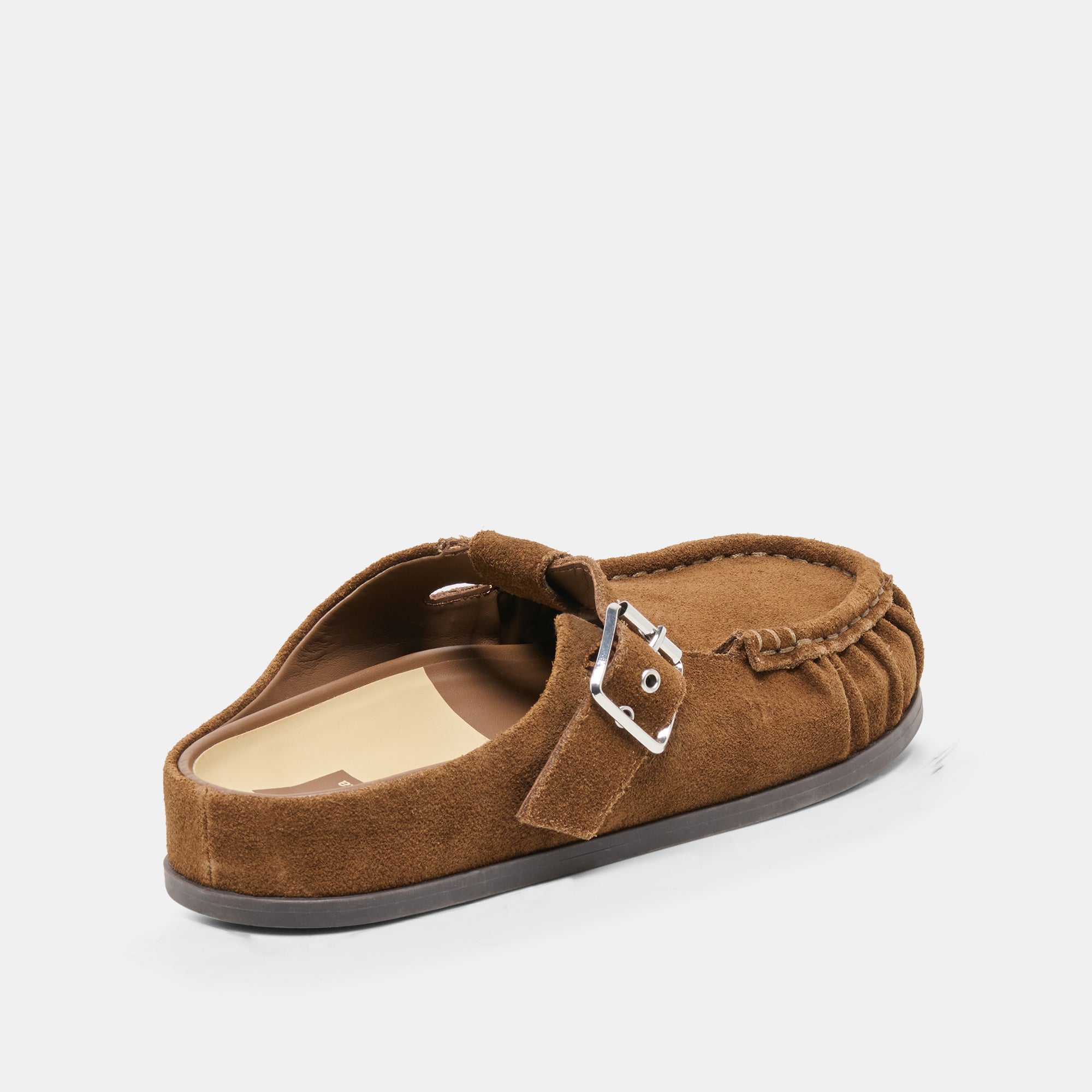 JEANNE FLATS CHESTNUT SUEDE - view 3