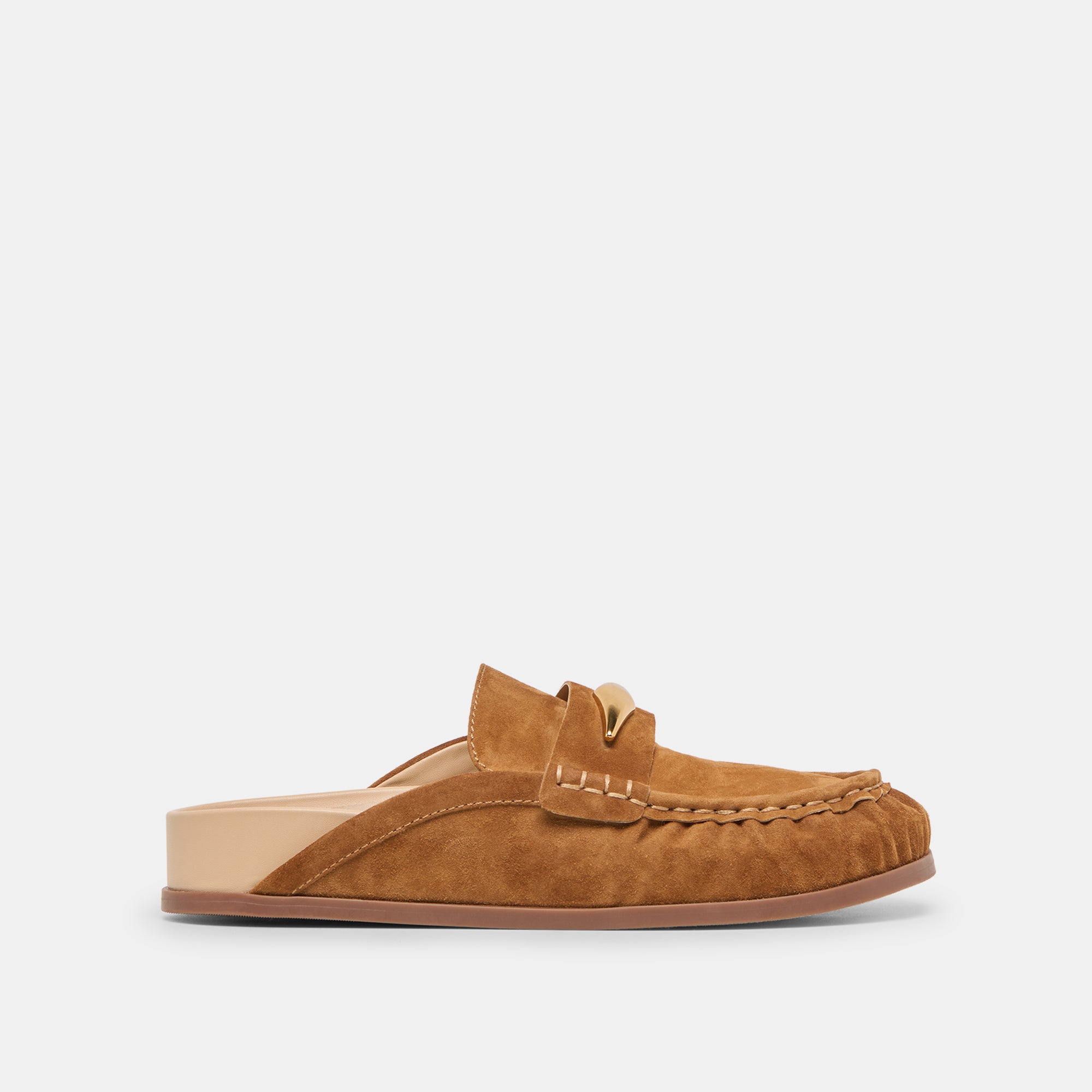 JODERO FLATS LT BROWN SUEDE