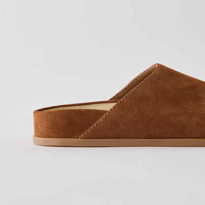 JONEY FLATS BROWN SUEDE