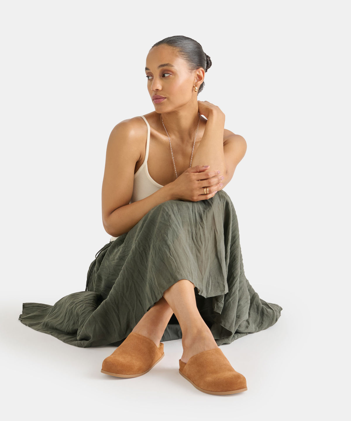 JONEY FLATS BROWN SUEDE - view 4