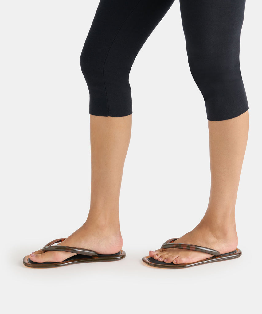 JOZEY SANDALS TORTOISE JELLY