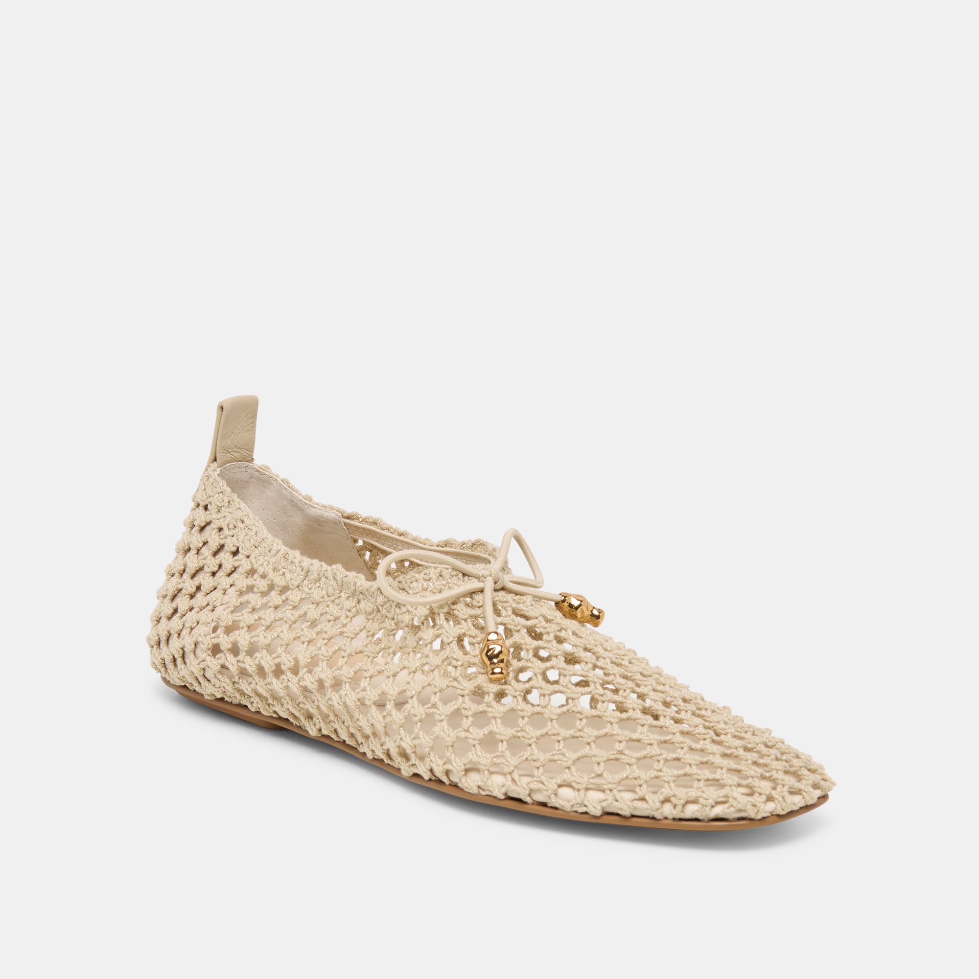 KAYLYN FLATS OATMEAL CROCHET - view 5