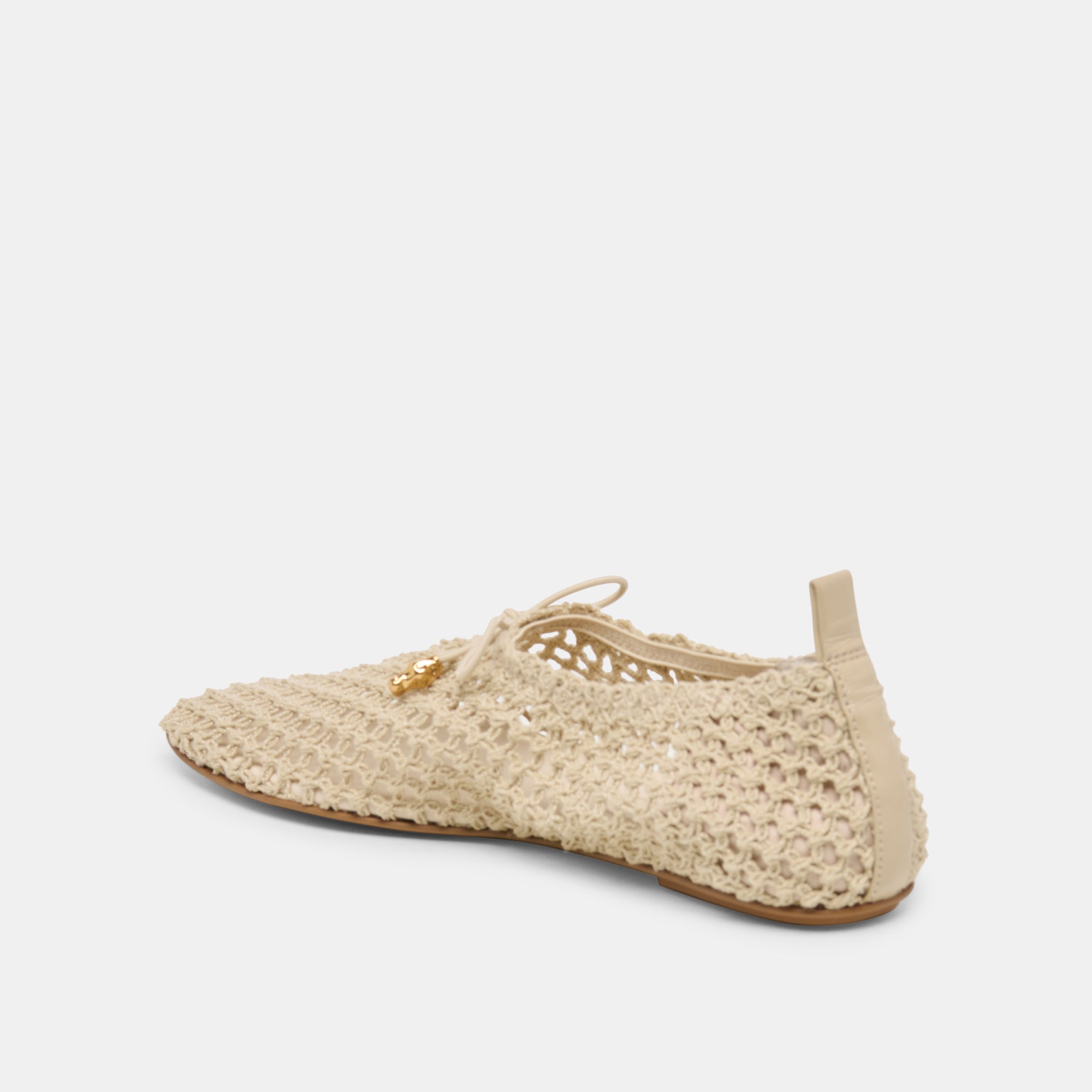 KAYLYN FLATS OATMEAL CROCHET - view 10