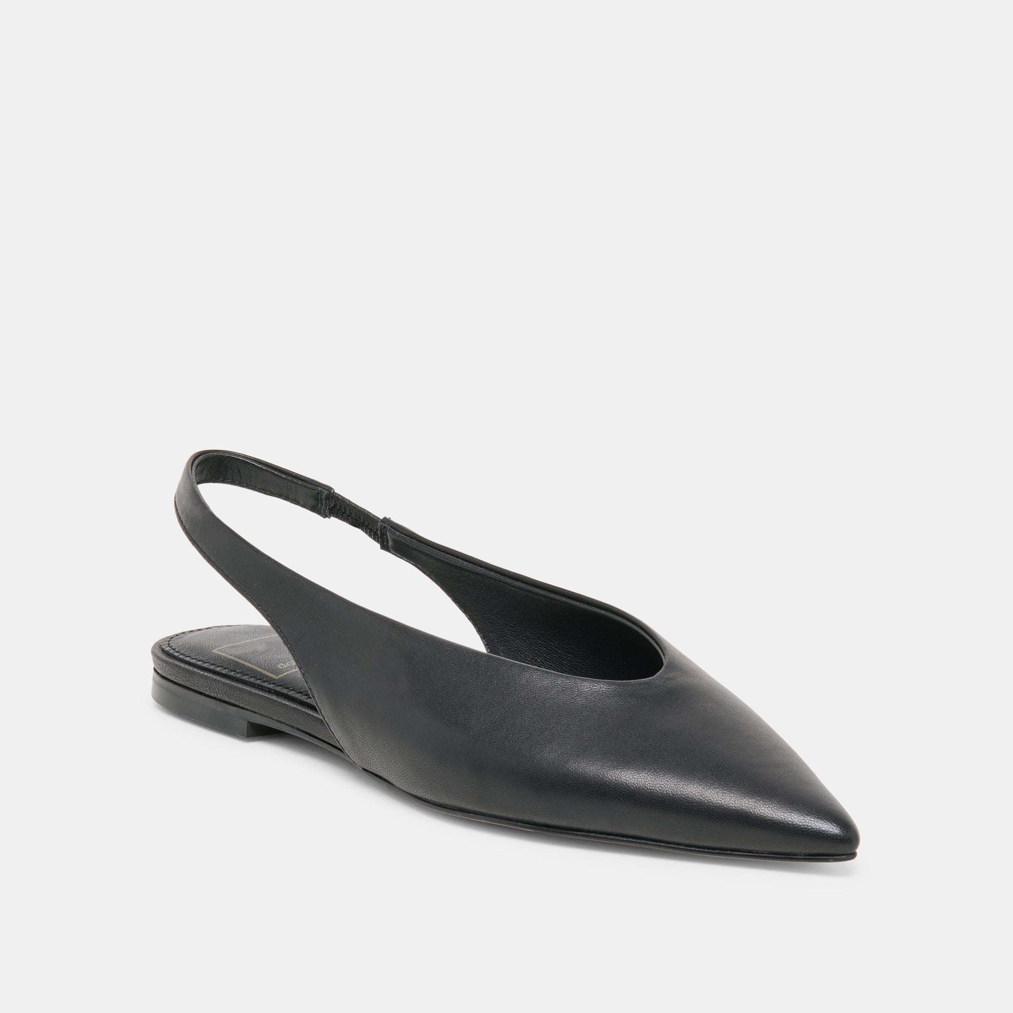 KENDLE FLATS BLACK LEATHER - view 2