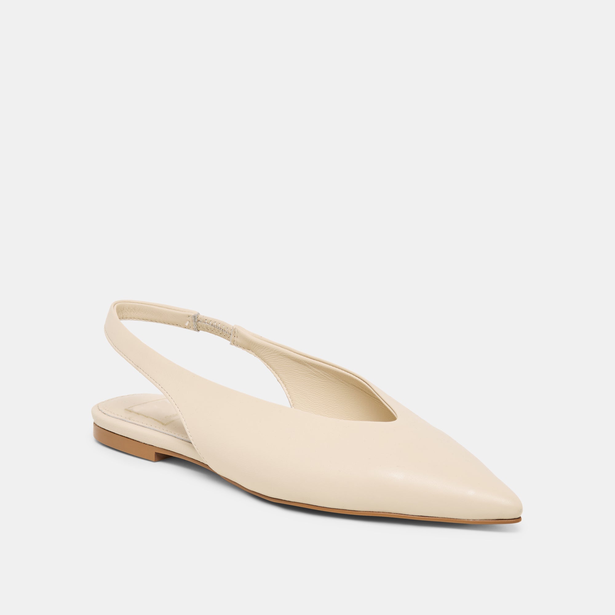 KENDLE FLATS WHITE LEATHER - view 2