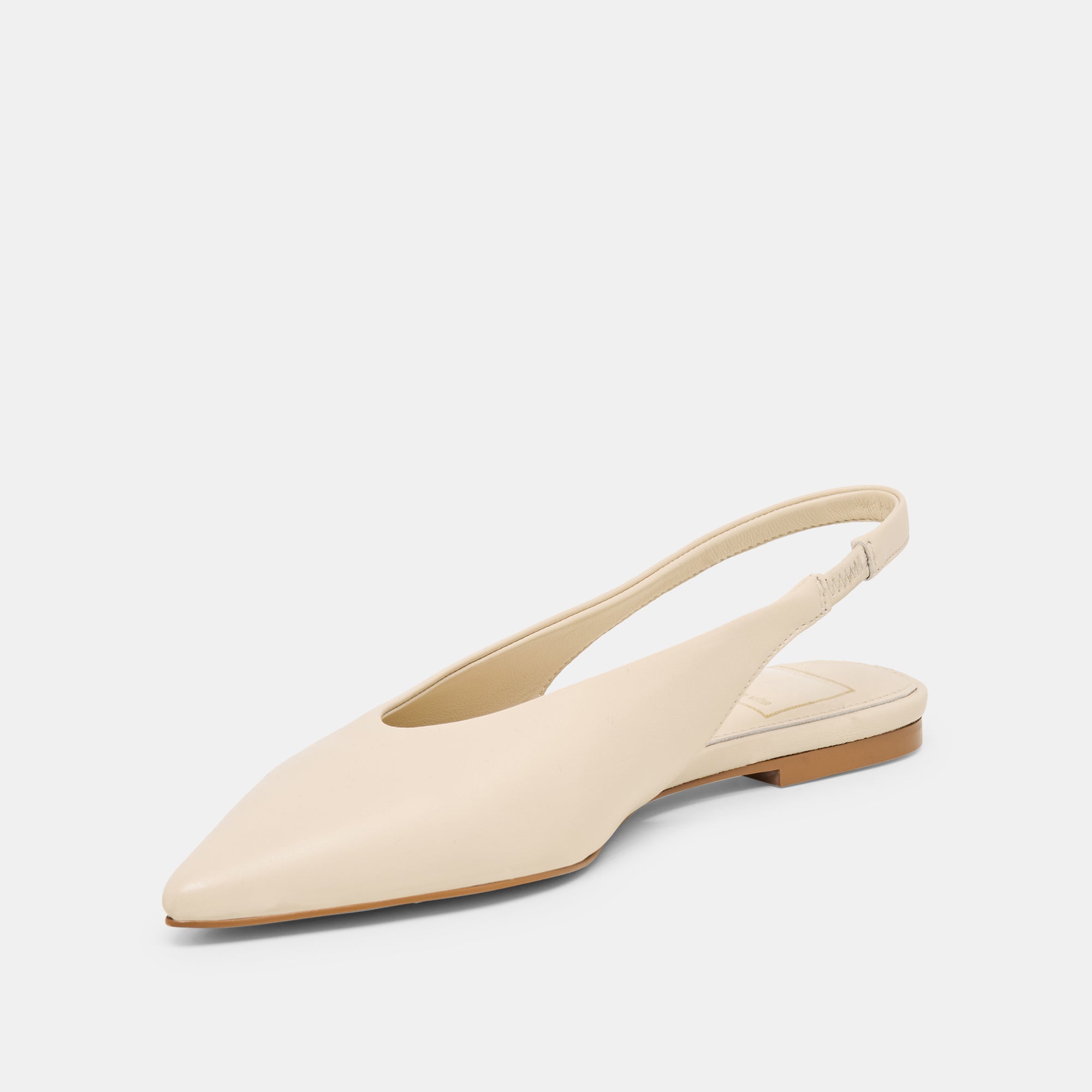 KENDLE FLATS WHITE LEATHER - view 4