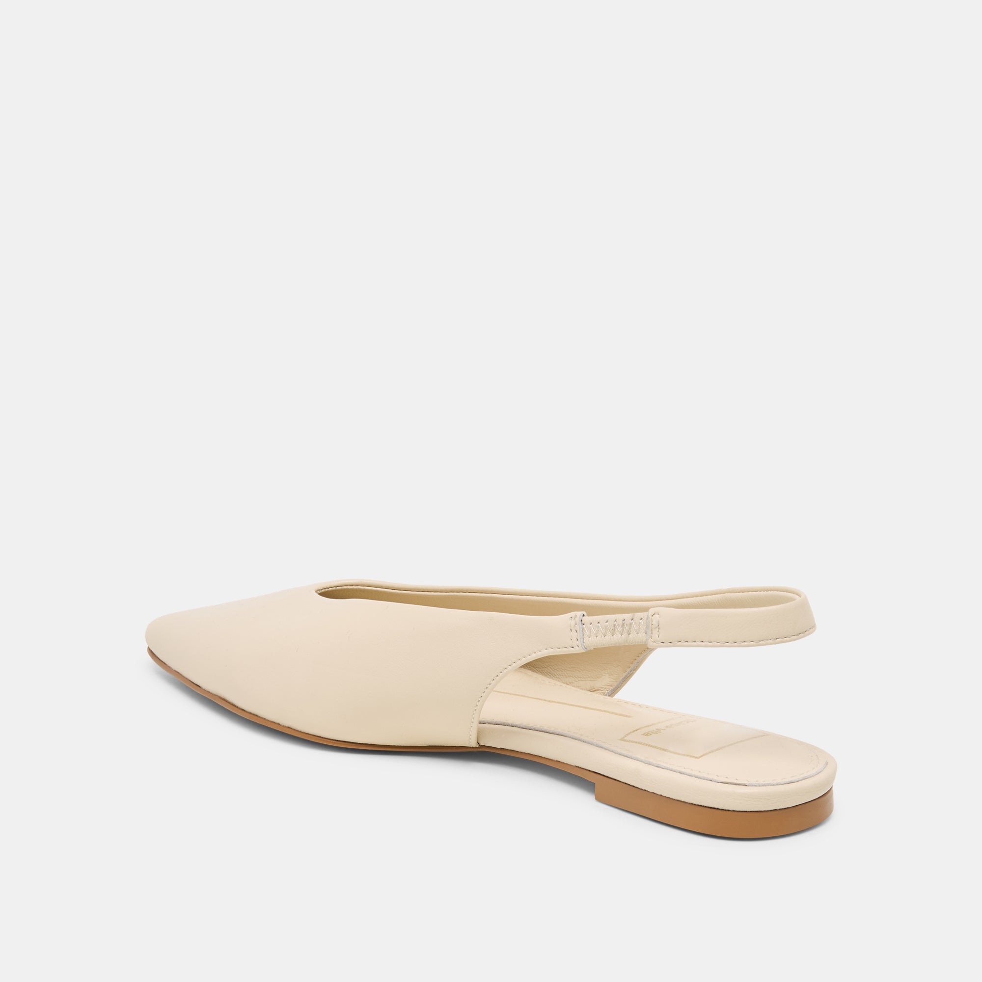 KENDLE FLATS WHITE LEATHER - view 5