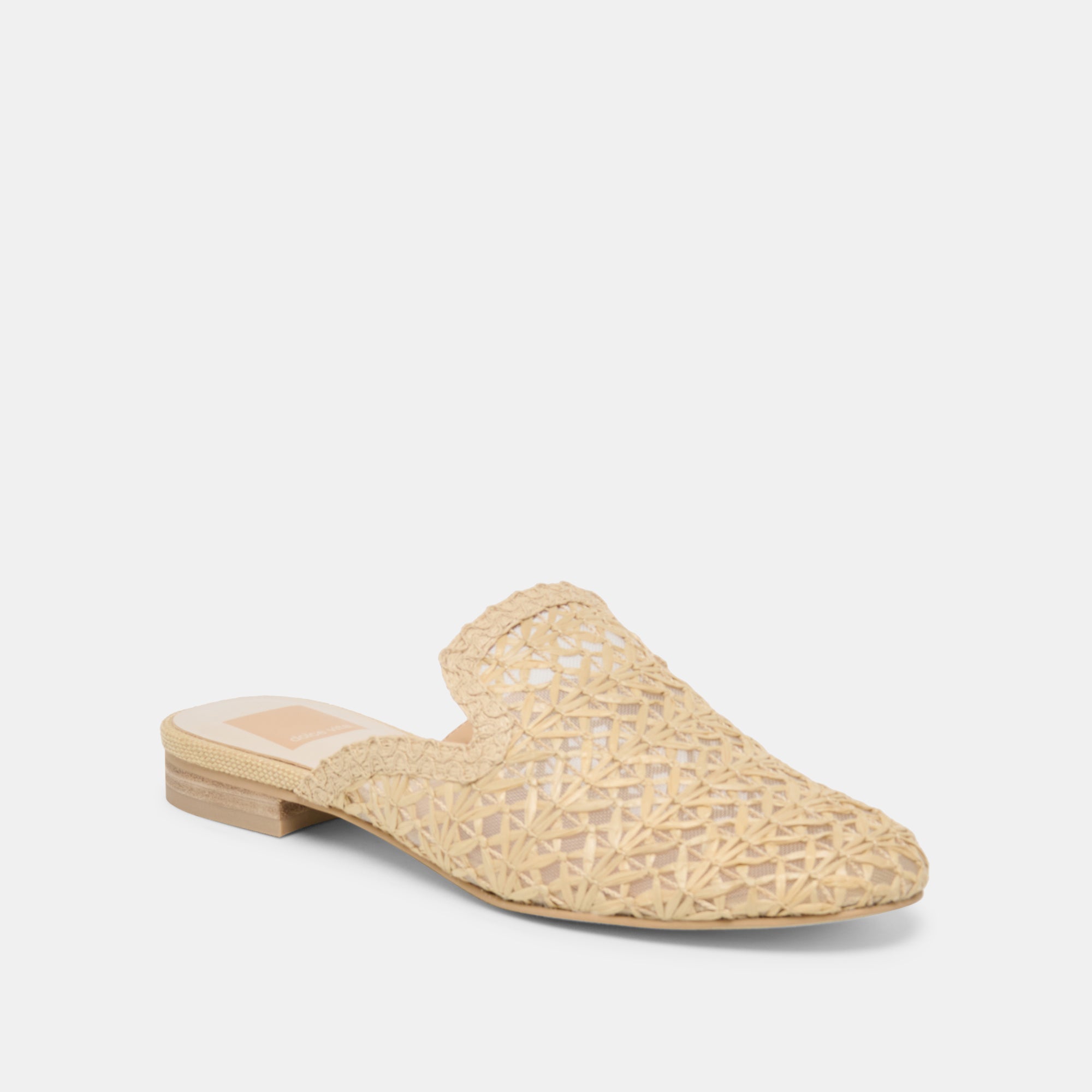KIRT FLATS LT NATURAL CROSS HATCH RAFFIA - view 2